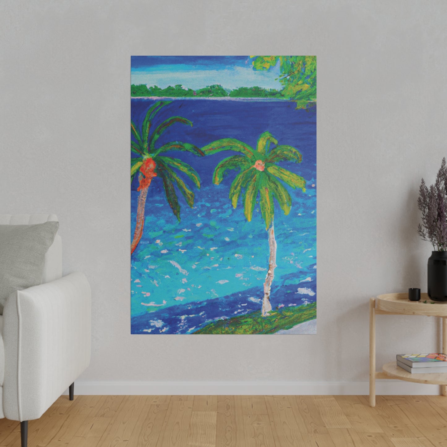 7992Z - Bahamas Ocean Painting Print | Bahamas | Ocean | Beach | Poster | Home Decor | Wall Art | Canvas