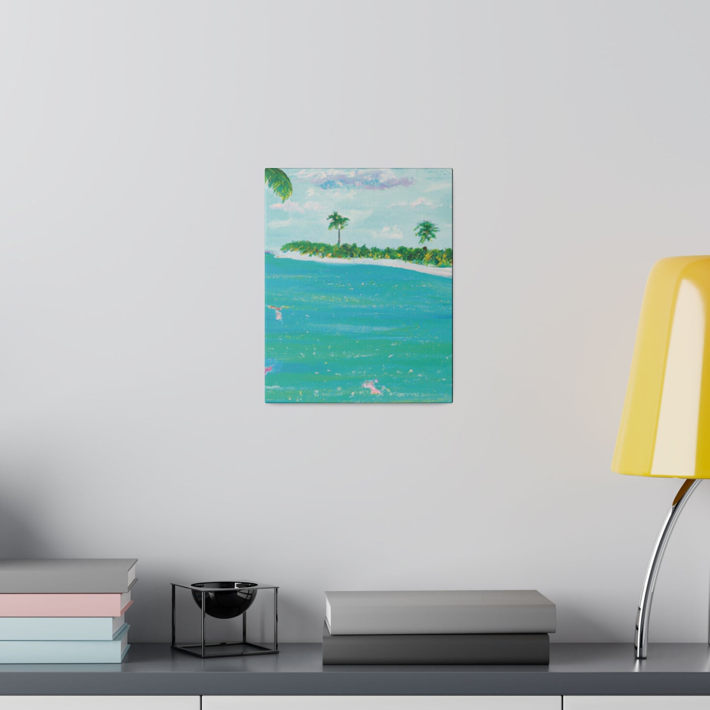 6576D - Bahamas Ocean Painting Print | Bahamas | Ocean | Beach | Poster | Home Decor | Wall Art | Canvas