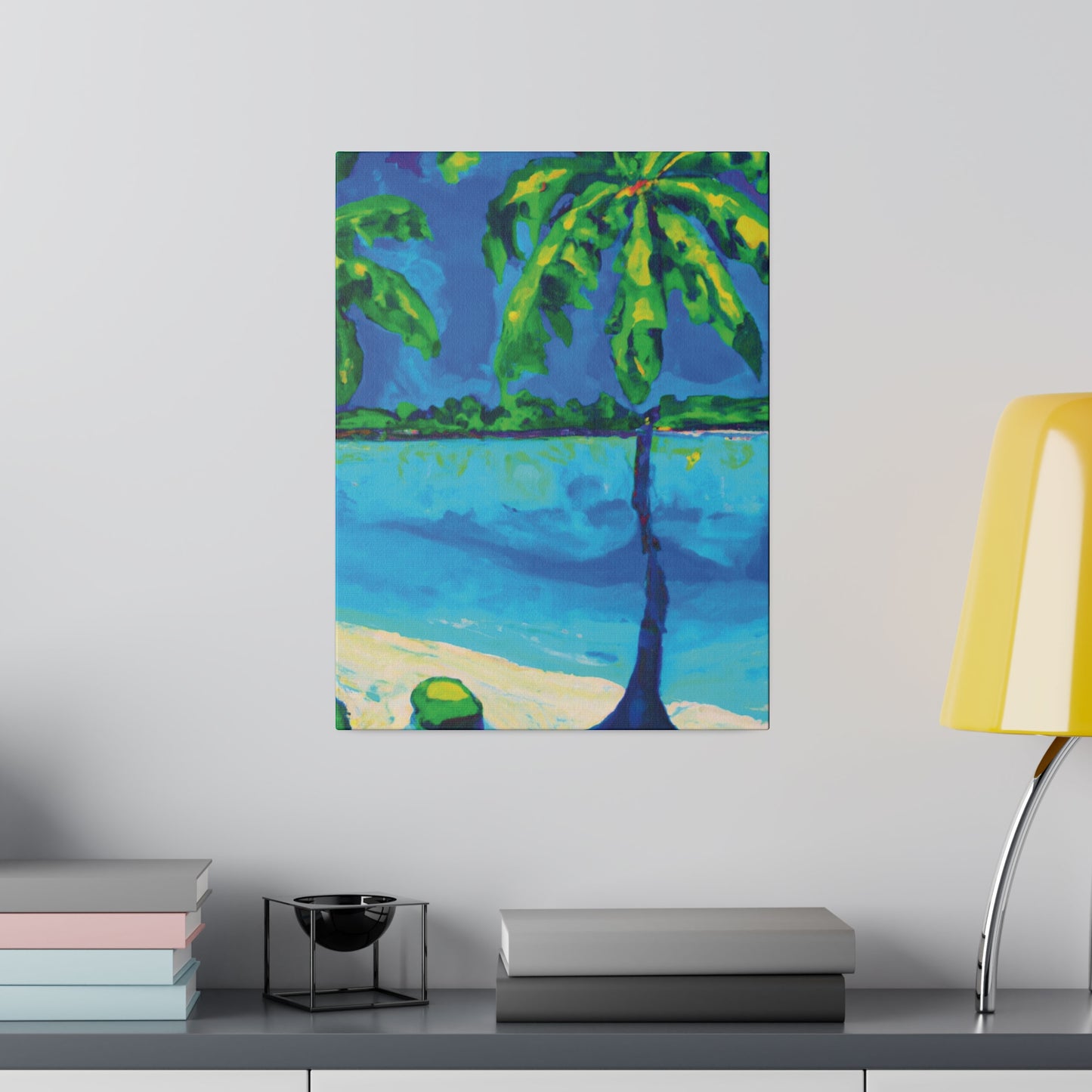 7381V - Bahamas Ocean Painting Print | Bahamas | Ocean | Beach | Poster | Home Decor | Wall Art | Canvas