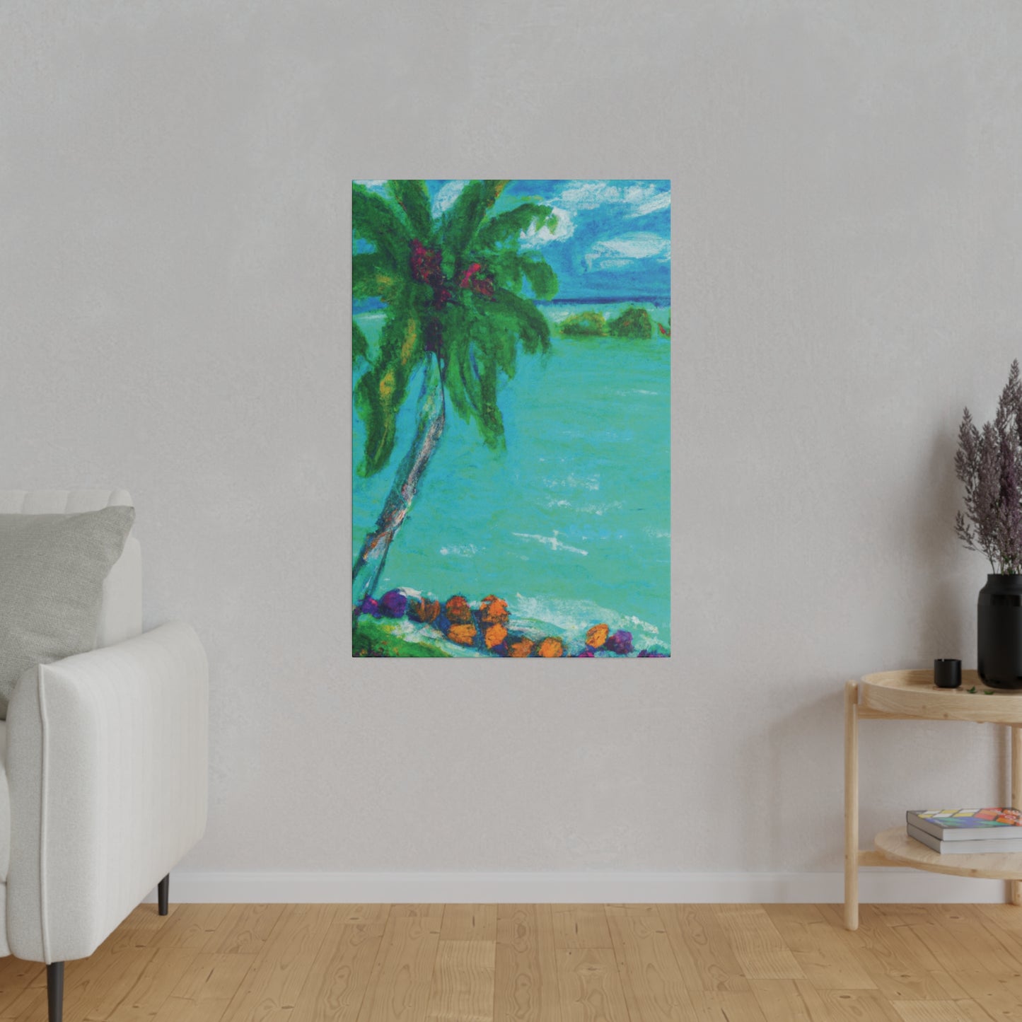 8864T - Bahamas Ocean Painting Print | Bahamas | Ocean | Beach | Poster | Home Decor | Wall Art | Canvas