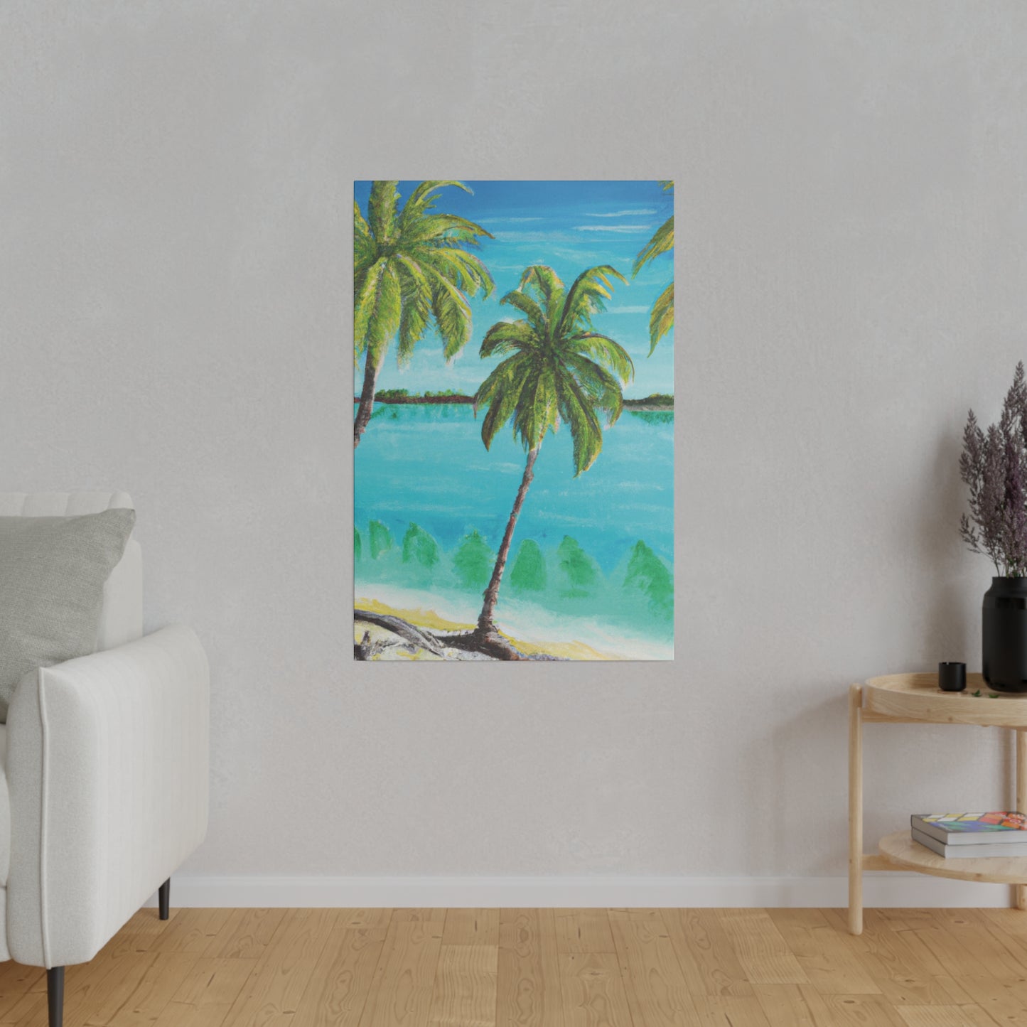 6598N - Bahamas Ocean Painting Print | Bahamas | Ocean | Beach | Poster | Home Decor | Wall Art | Canvas