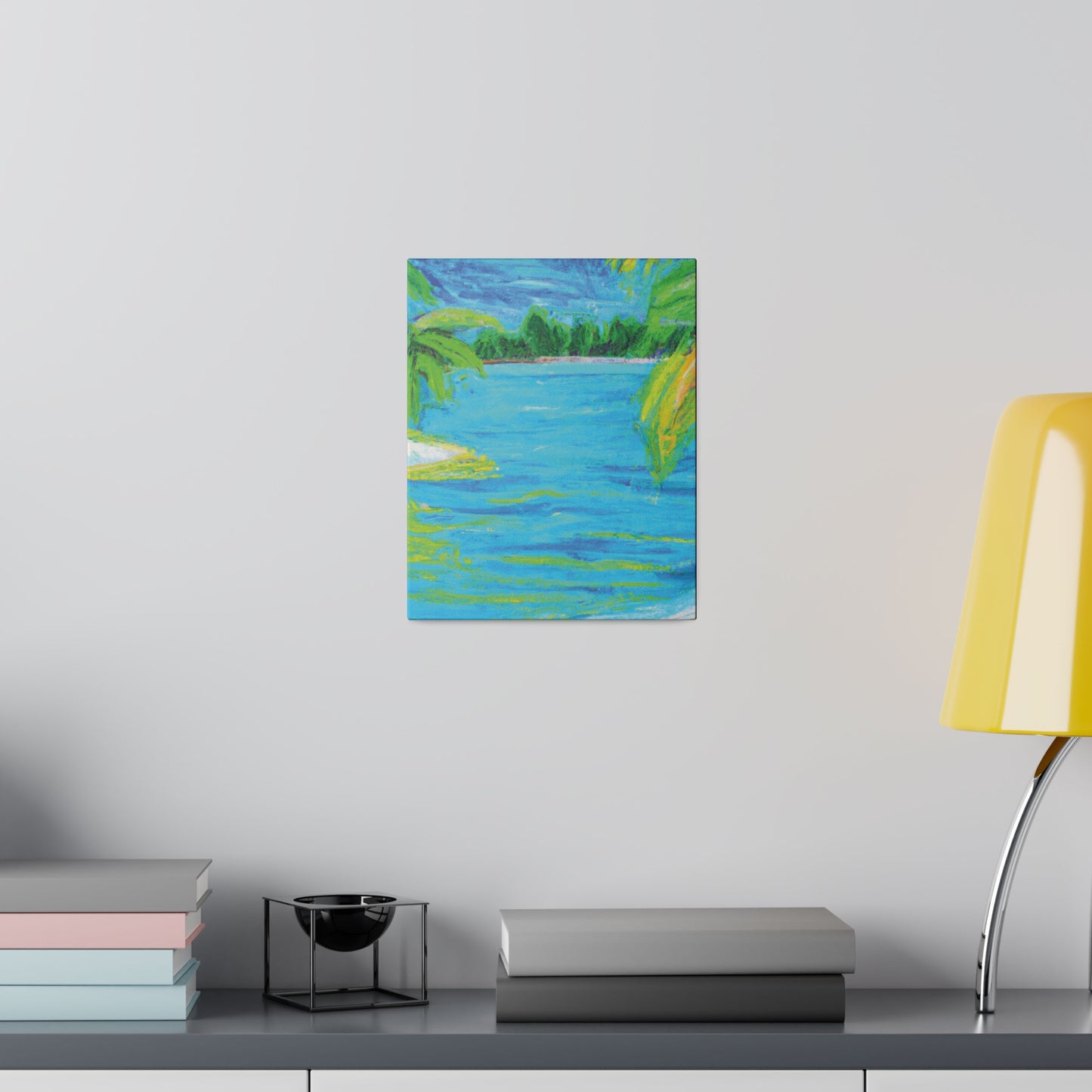 9709k - Bahamas Ocean Painting Print | Bahamas | Ocean | Beach | Poster | Home Decor | Wall Art | Canvas