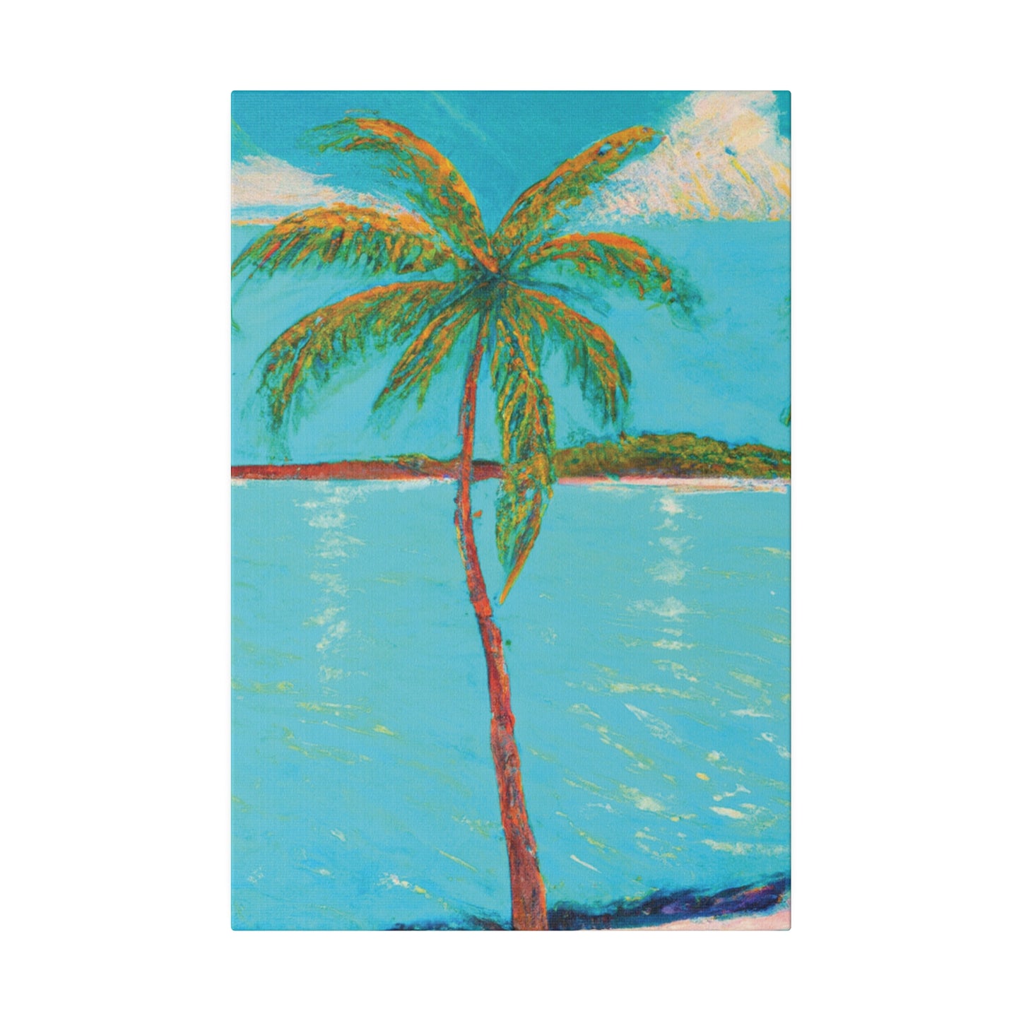 5186Z - Bahamas Ocean Painting Print | Bahamas | Ocean | Beach | Poster | Home Decor | Wall Art | Canvas