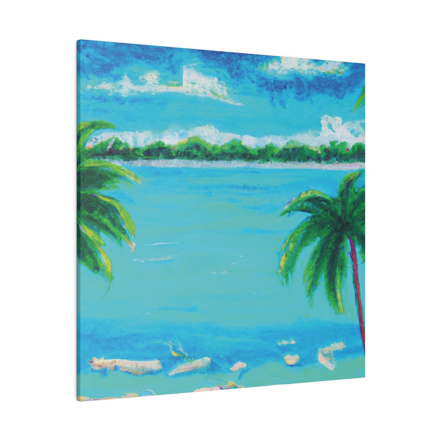 9293Y - Bahamas Ocean Painting Print | Bahamas | Ocean | Beach | Poster | Home Decor | Wall Art | Canvas