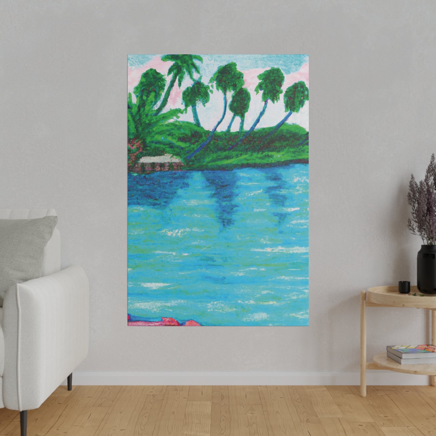 9457L - Bahamas Ocean Painting Print | Bahamas | Ocean | Beach | Poster | Home Decor | Wall Art | Canvas
