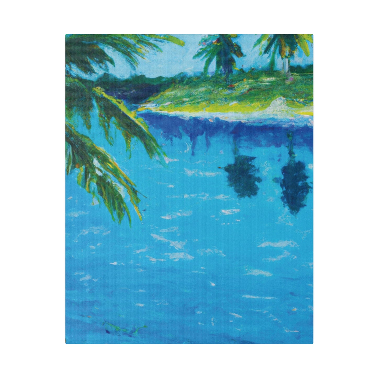 4568T - Bahamas Ocean Painting Print | Bahamas | Ocean | Beach | Poster | Home Decor | Wall Art | Canvas