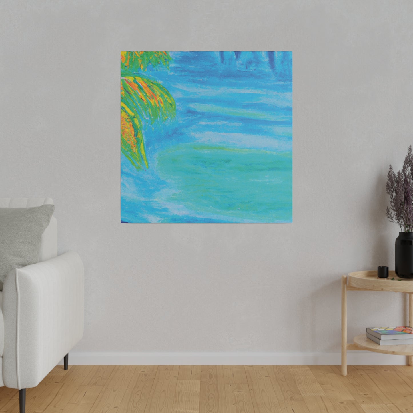 3842G - Bahamas Ocean Painting Print | Bahamas | Ocean | Beach | Poster | Home Decor | Wall Art | Canvas