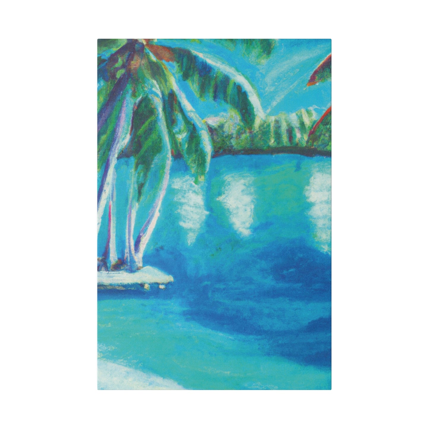 3187V - Bahamas Ocean Painting Print | Bahamas | Ocean | Beach | Poster | Home Decor | Wall Art | Canvas