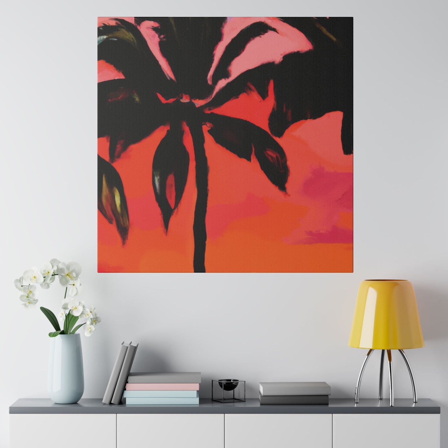 8093Z - Miami Beach Sunset Painting Print | Miami | Beach | Sunset | Poster | Home Decor | Wall Art | Canvas