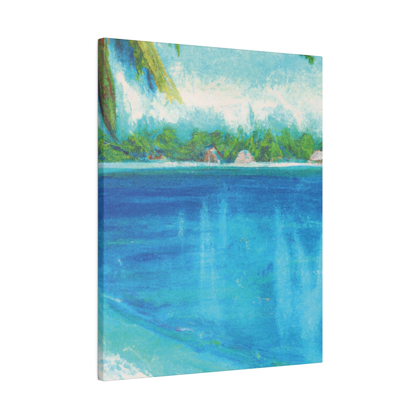 3198N - Bahamas Ocean Painting Print | Bahamas | Ocean | Beach | Poster | Home Decor | Wall Art | Canvas