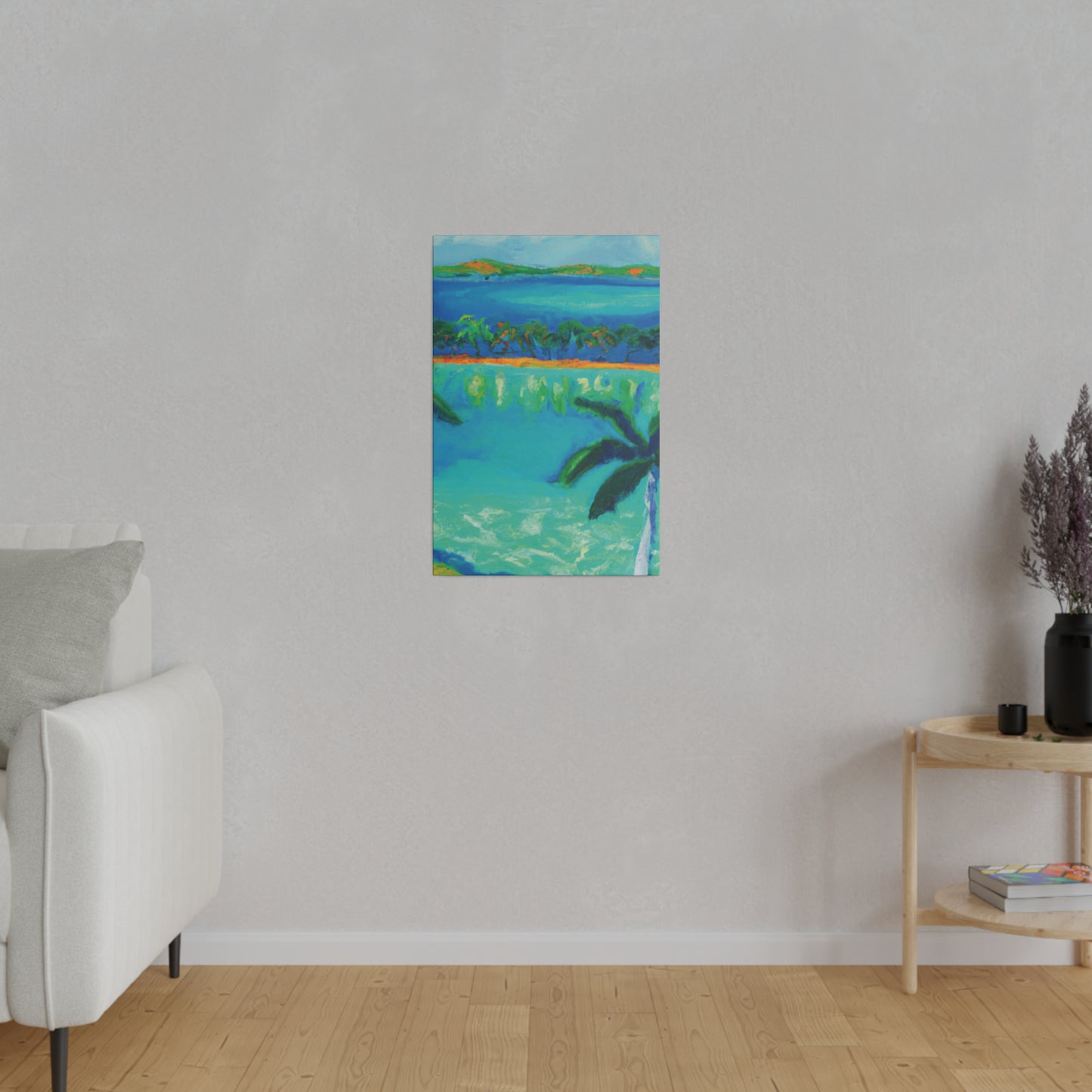 3784F - Bahamas Ocean Painting Print | Bahamas | Ocean | Beach | Poster | Home Decor | Wall Art | Canvas