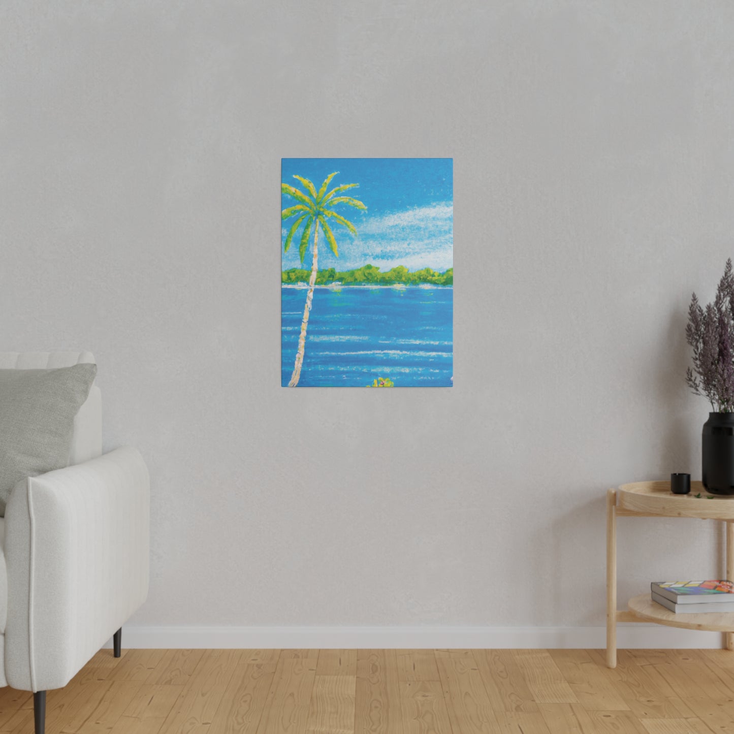 9803Q - Bahamas Ocean Painting Print | Bahamas | Ocean | Beach | Poster | Home Decor | Wall Art | Canvas