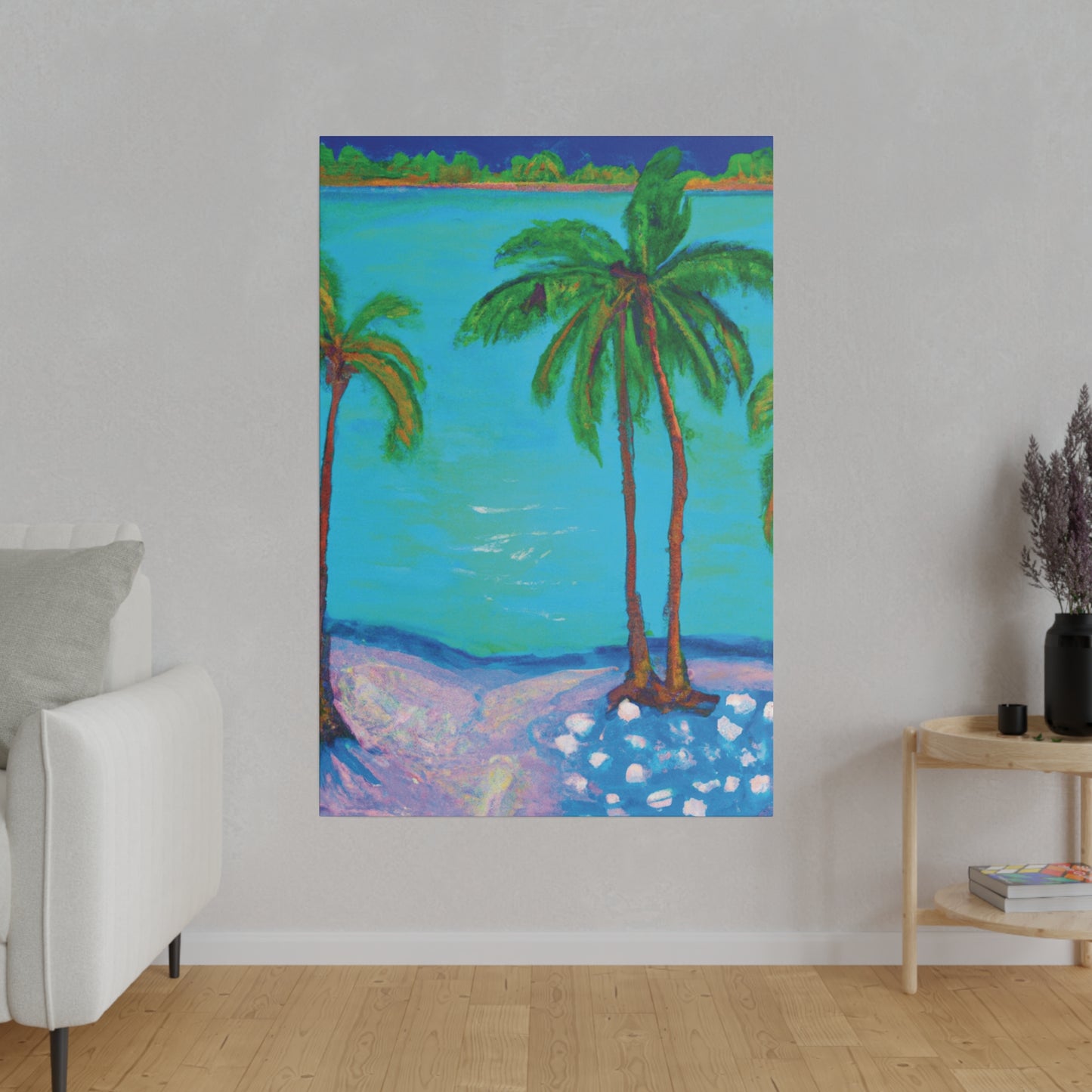 5029K - Bahamas Ocean Painting Print | Bahamas | Ocean | Beach | Poster | Home Decor | Wall Art | Canvas