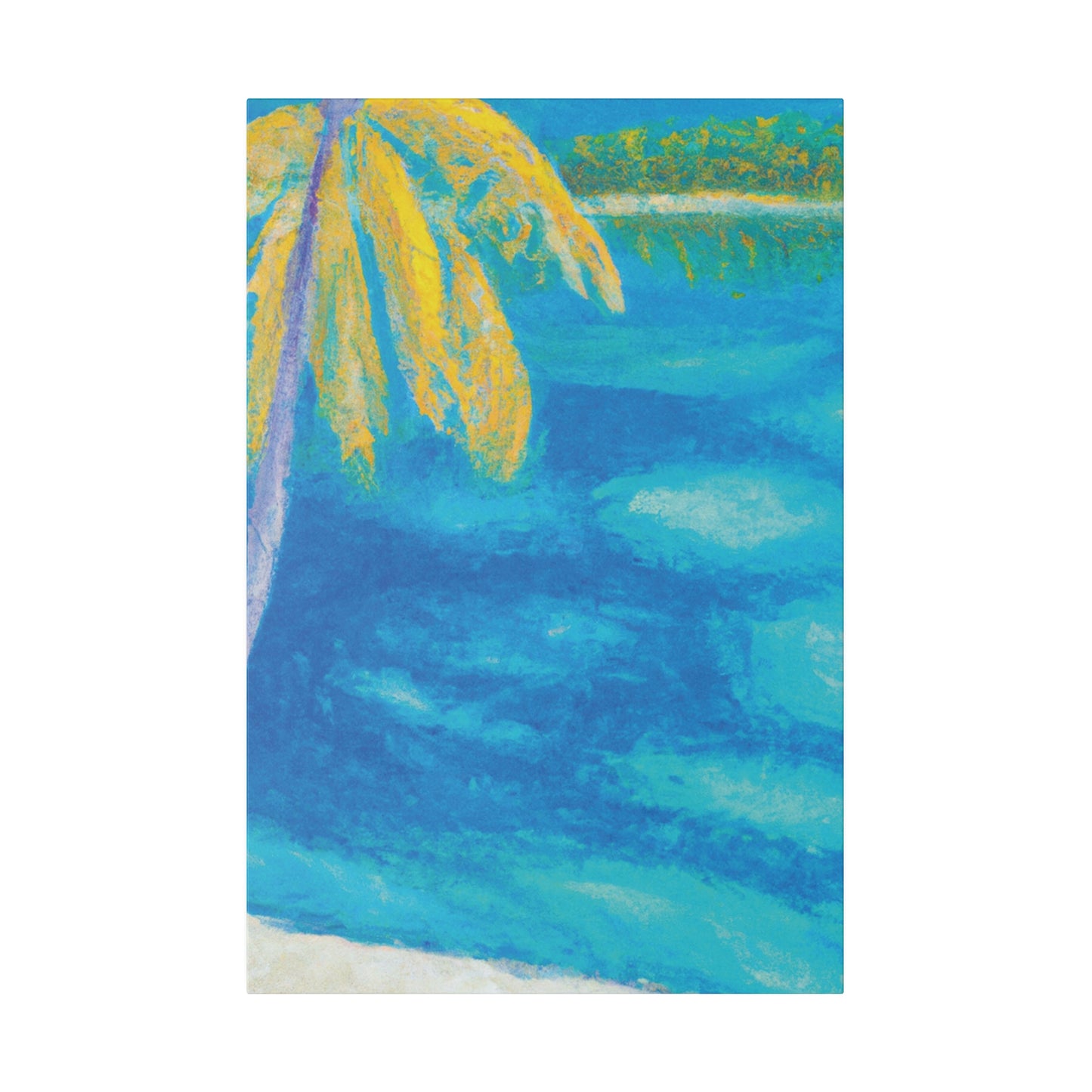 5874A - Bahamas Ocean Painting Print | Bahamas | Ocean | Beach | Poster | Home Decor | Wall Art | Canvas