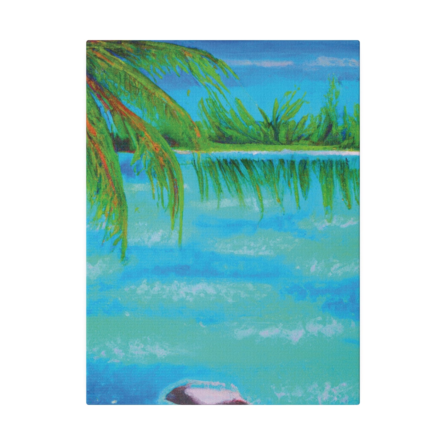 5279Q - Bahamas Ocean Painting Print | Bahamas | Ocean | Beach | Poster | Home Decor | Wall Art | Canvas