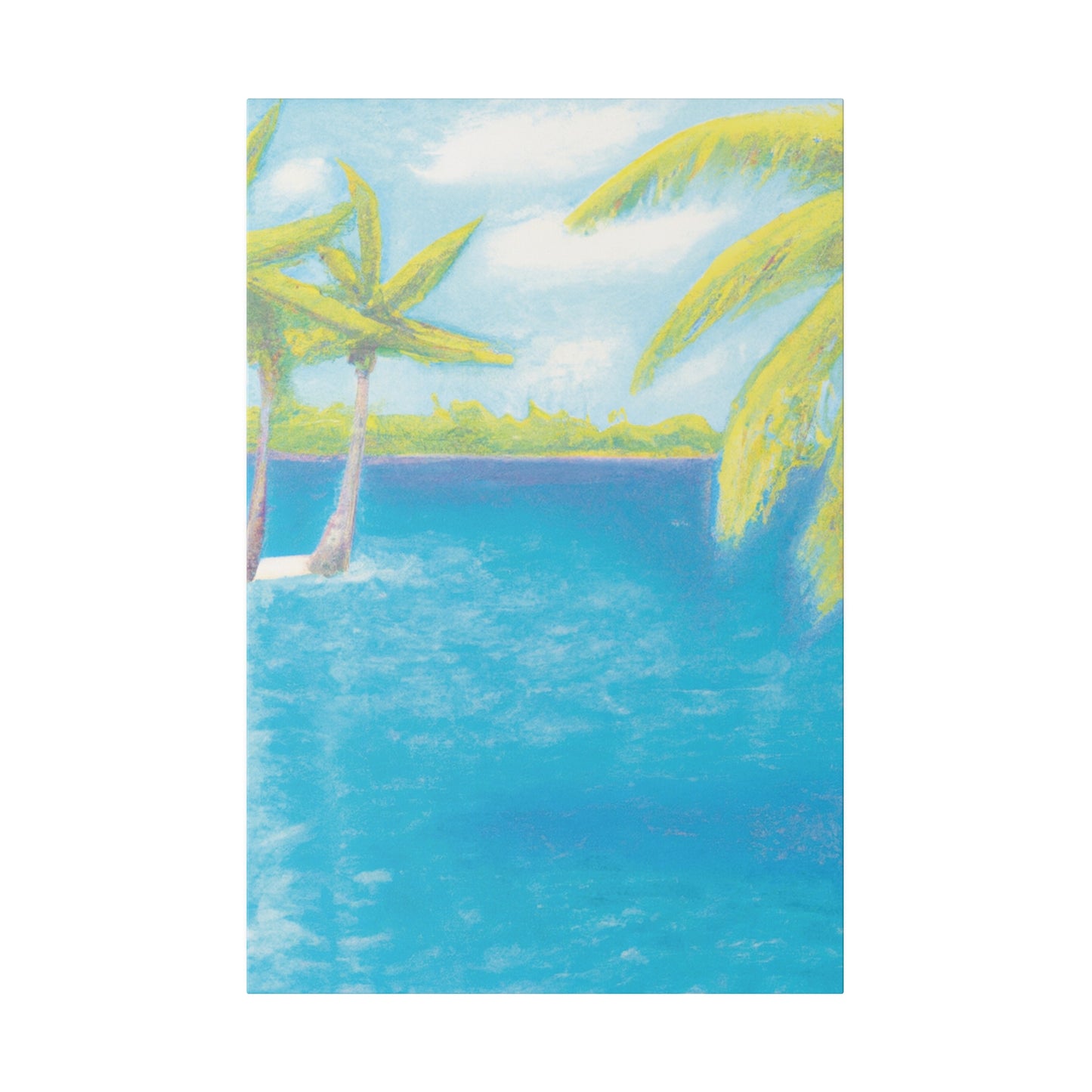 9254V - Bahamas Ocean Painting Print | Bahamas | Ocean | Beach | Poster | Home Decor | Wall Art | Canvas