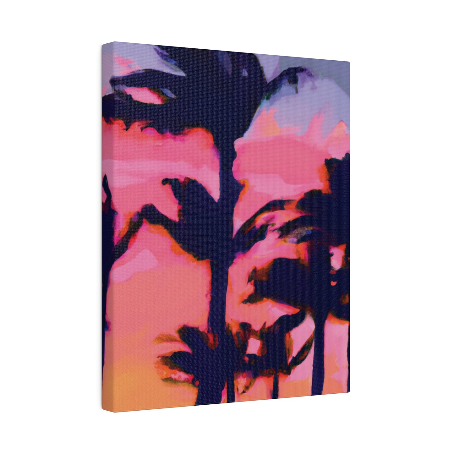 7993P - Miami Beach Sunset Painting Print | Miami | Beach | Sunset | Poster | Home Decor | Wall Art | Canvas