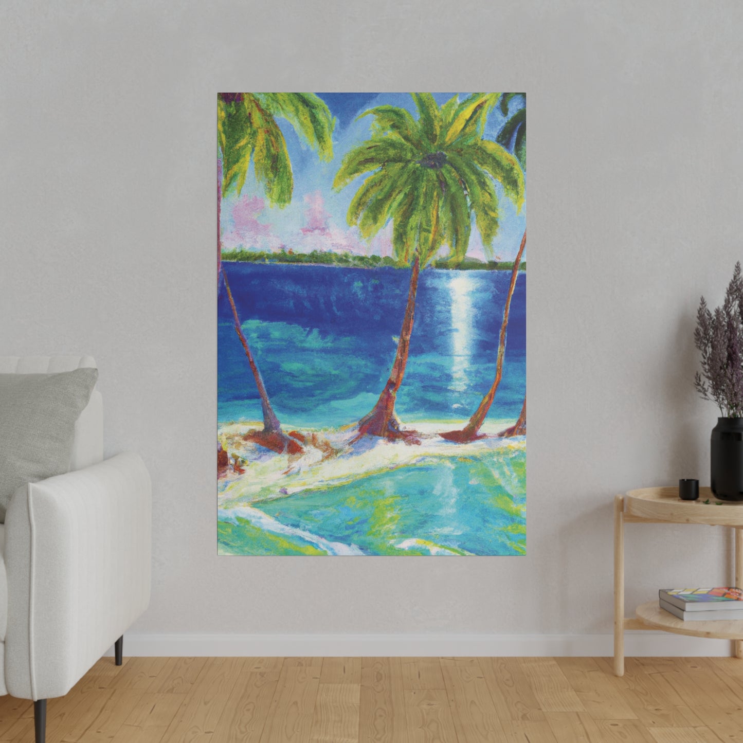 391F - Bahamas Ocean Painting Print | Bahamas | Ocean | Beach | Poster | Home Decor | Wall Art | Canvas