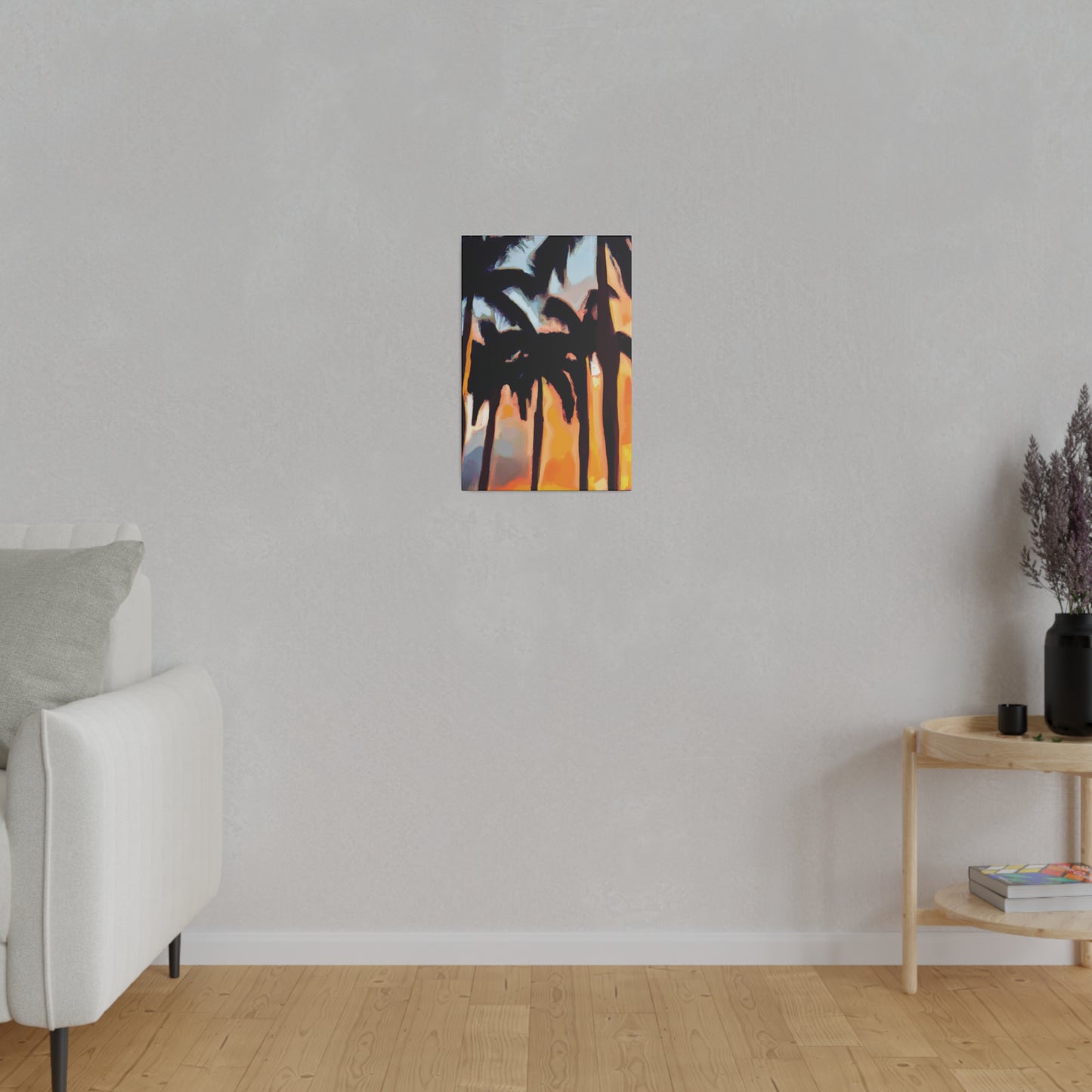 5642H - Miami Beach Sunset Painting Print | Miami | Beach | Sunset | Poster | Home Decor | Wall Art | Canvas