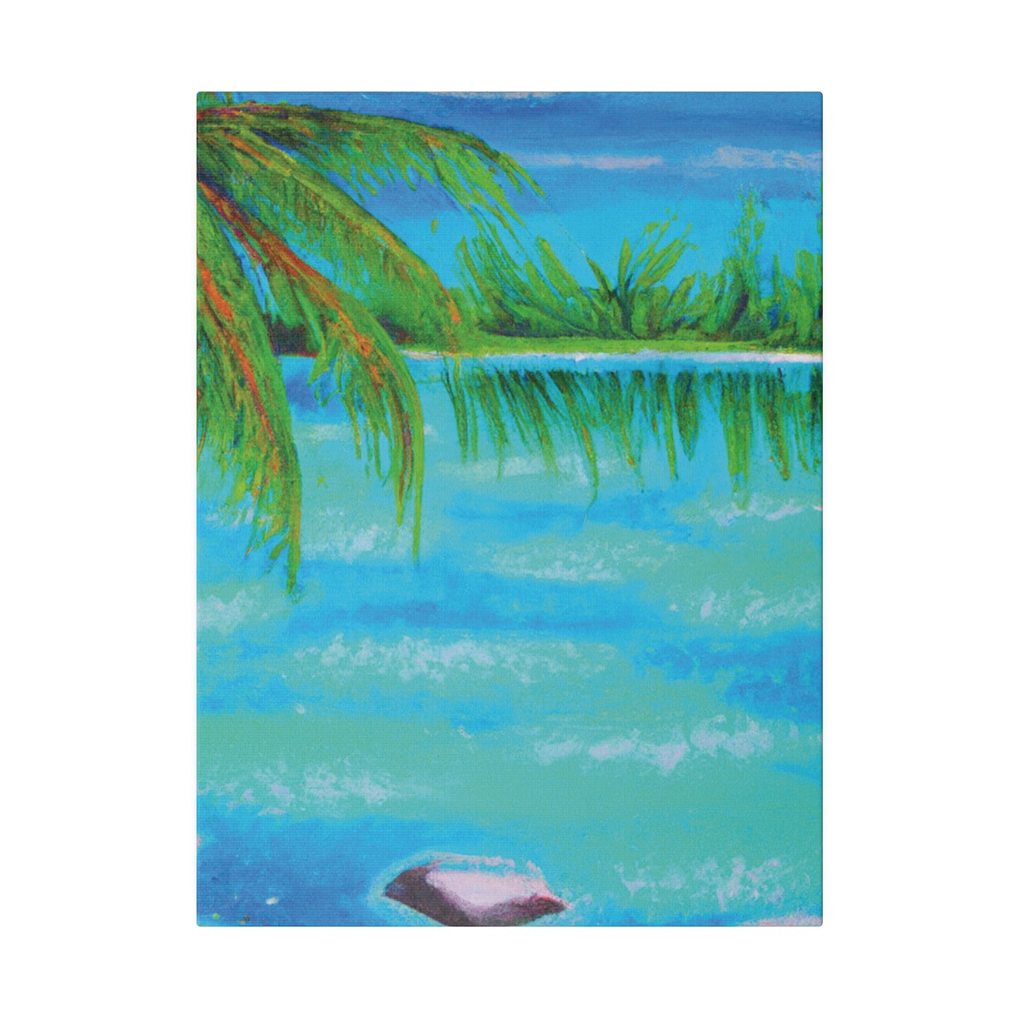 5279Q - Bahamas Ocean Painting Print | Bahamas | Ocean | Beach | Poster | Home Decor | Wall Art | Canvas