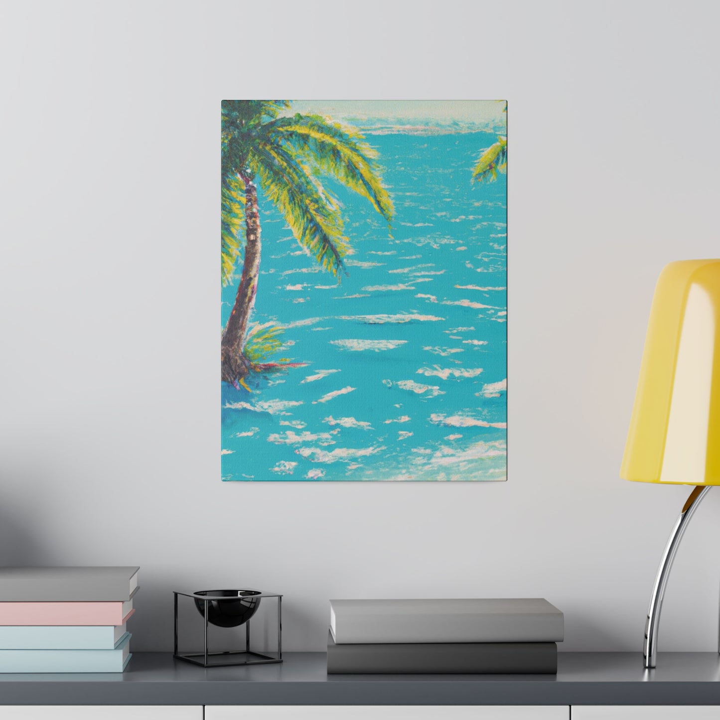 9501E - Bahamas Ocean Painting Print | Bahamas | Ocean | Beach | Poster | Home Decor | Wall Art | Canvas