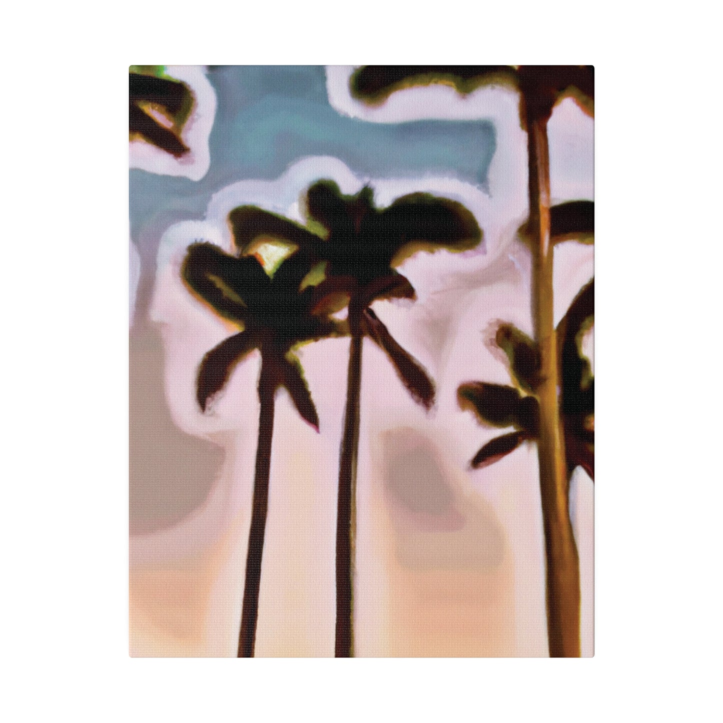 4828Q - Miami Beach Sunset Painting Print | Miami | Beach | Sunset | Poster | Home Decor | Wall Art | Canvas