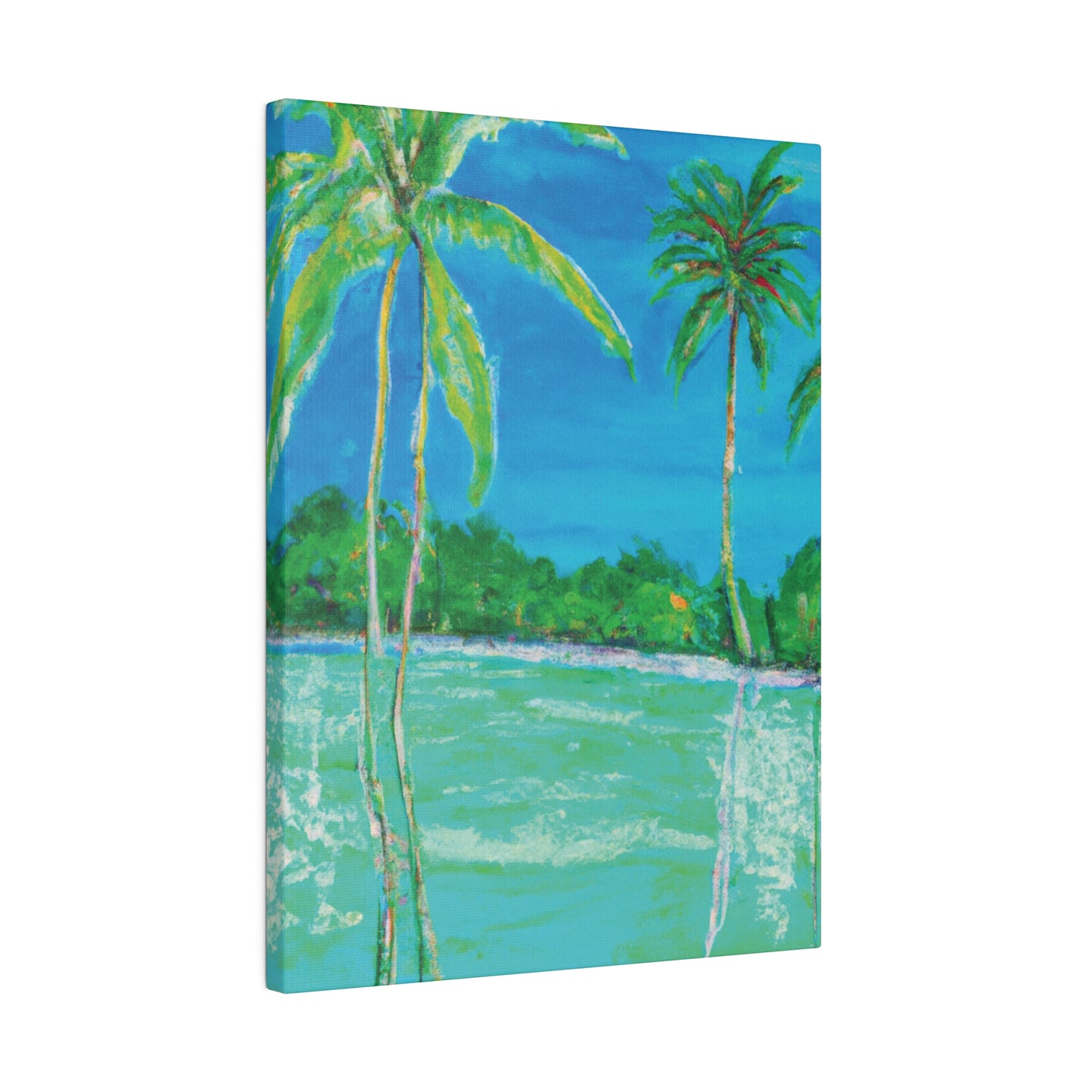 5185A - Bahamas Ocean Painting Print | Bahamas | Ocean | Beach | Poster | Home Decor | Wall Art | Canvas