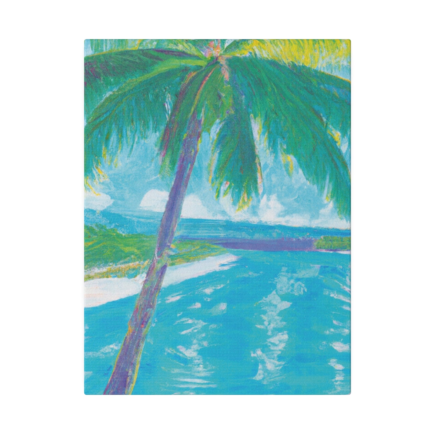 9252K - Bahamas Ocean Painting Print | Bahamas | Ocean | Beach | Poster | Home Decor | Wall Art | Canvas