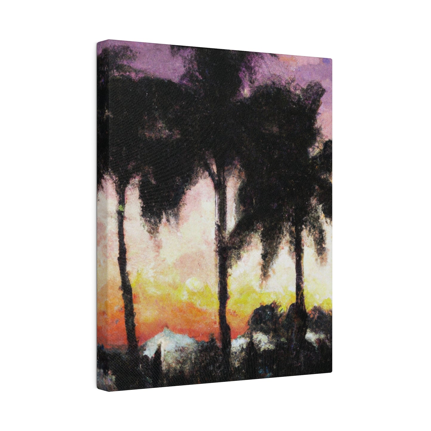 8185A - Miami Beach Sunset Painting Print | Miami | Beach | Sunset | Poster | Home Decor | Wall Art | Canvas