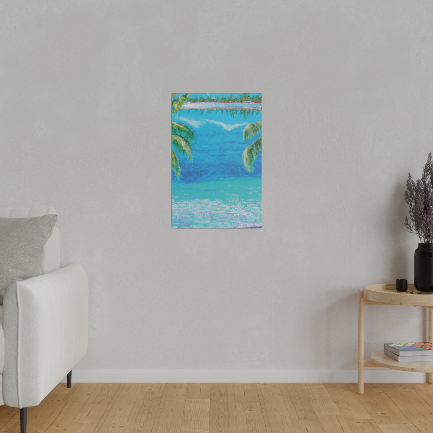 8159P - Bahamas Ocean Painting Print | Bahamas | Ocean | Beach | Poster | Home Decor | Wall Art | Canvas