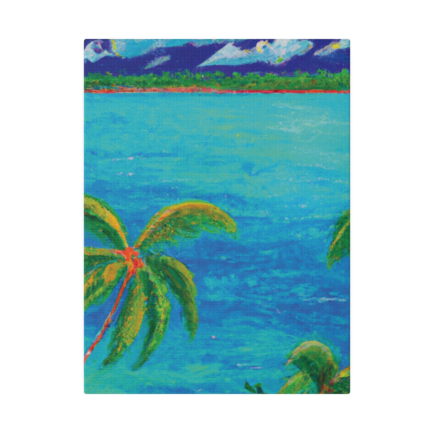 5654U - Bahamas Ocean Painting Print | Bahamas | Ocean | Beach | Poster | Home Decor | Wall Art | Canvas