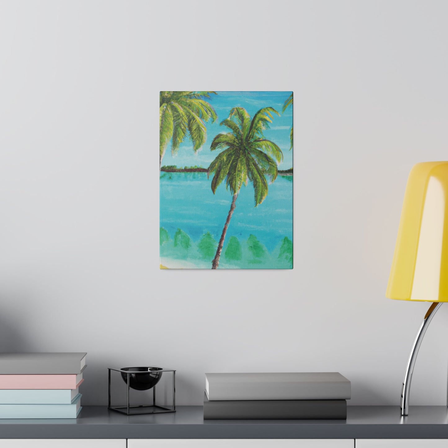 6598N - Bahamas Ocean Painting Print | Bahamas | Ocean | Beach | Poster | Home Decor | Wall Art | Canvas