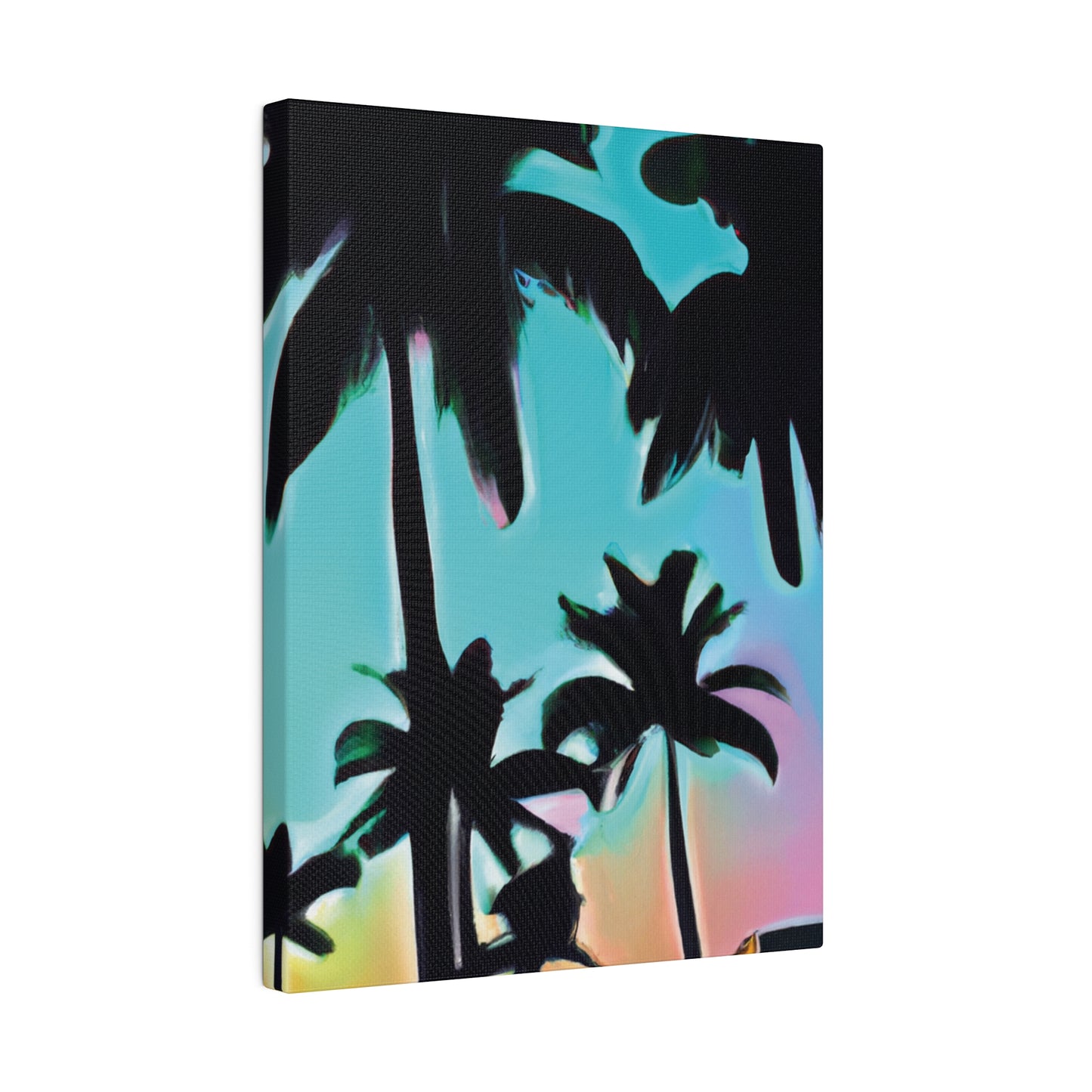 5491X - Miami Beach Sunset Painting Print | Miami | Beach | Sunset | Poster | Home Decor | Wall Art | Canvas