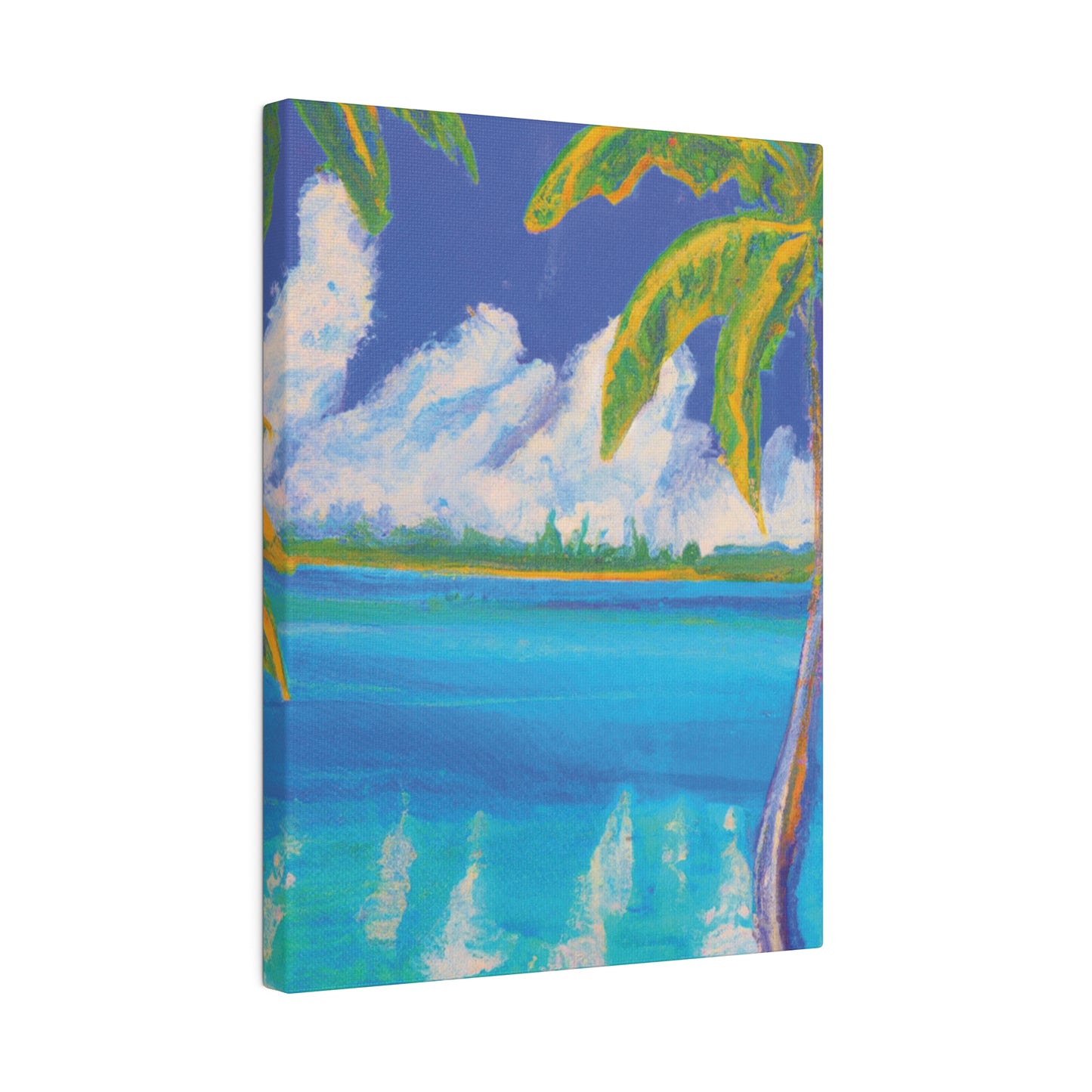 3054I - Bahamas Ocean Painting Print | Bahamas | Ocean | Beach | Poster | Home Decor | Wall Art | Canvas