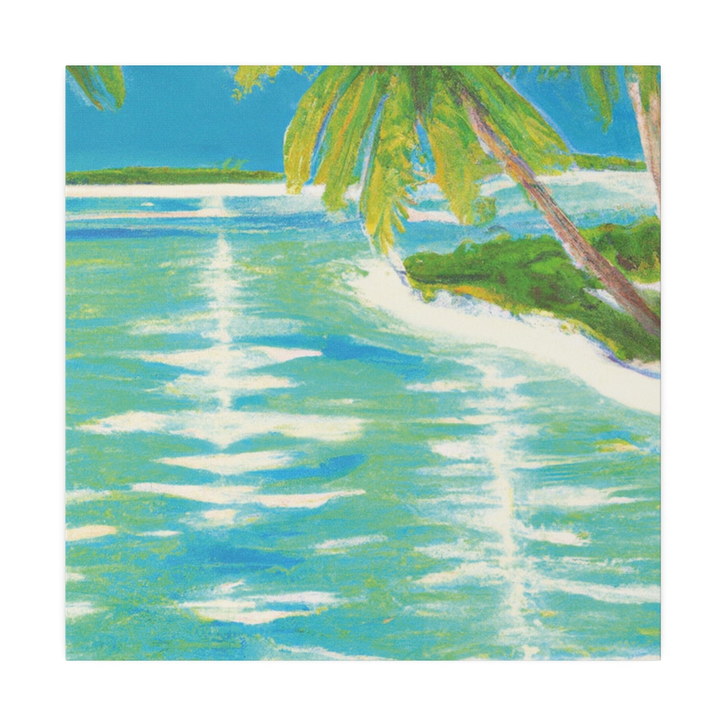 9482A - Bahamas Ocean Painting Print | Bahamas | Ocean | Beach | Poster | Home Decor | Wall Art | Canvas