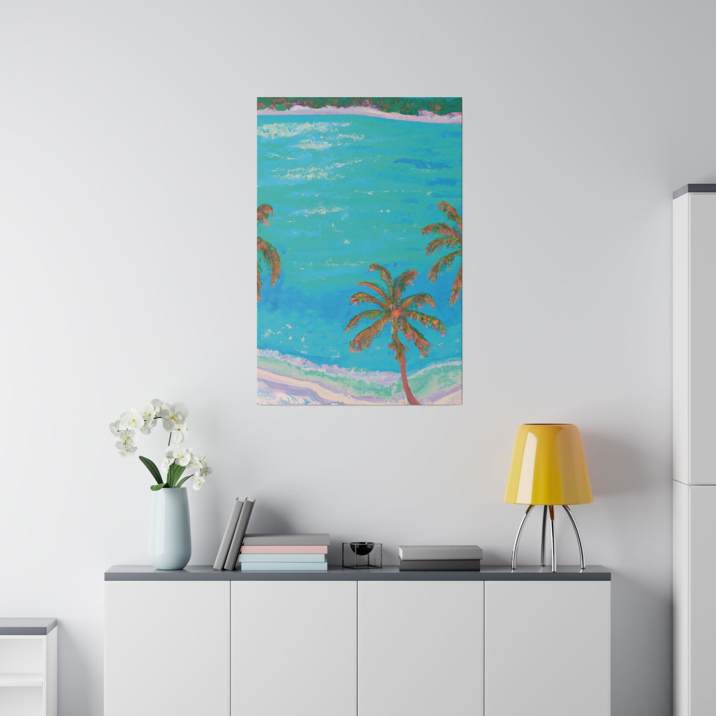 4532X - Bahamas Ocean Painting Print | Bahamas | Ocean | Beach | Poster | Home Decor | Wall Art | Canvas