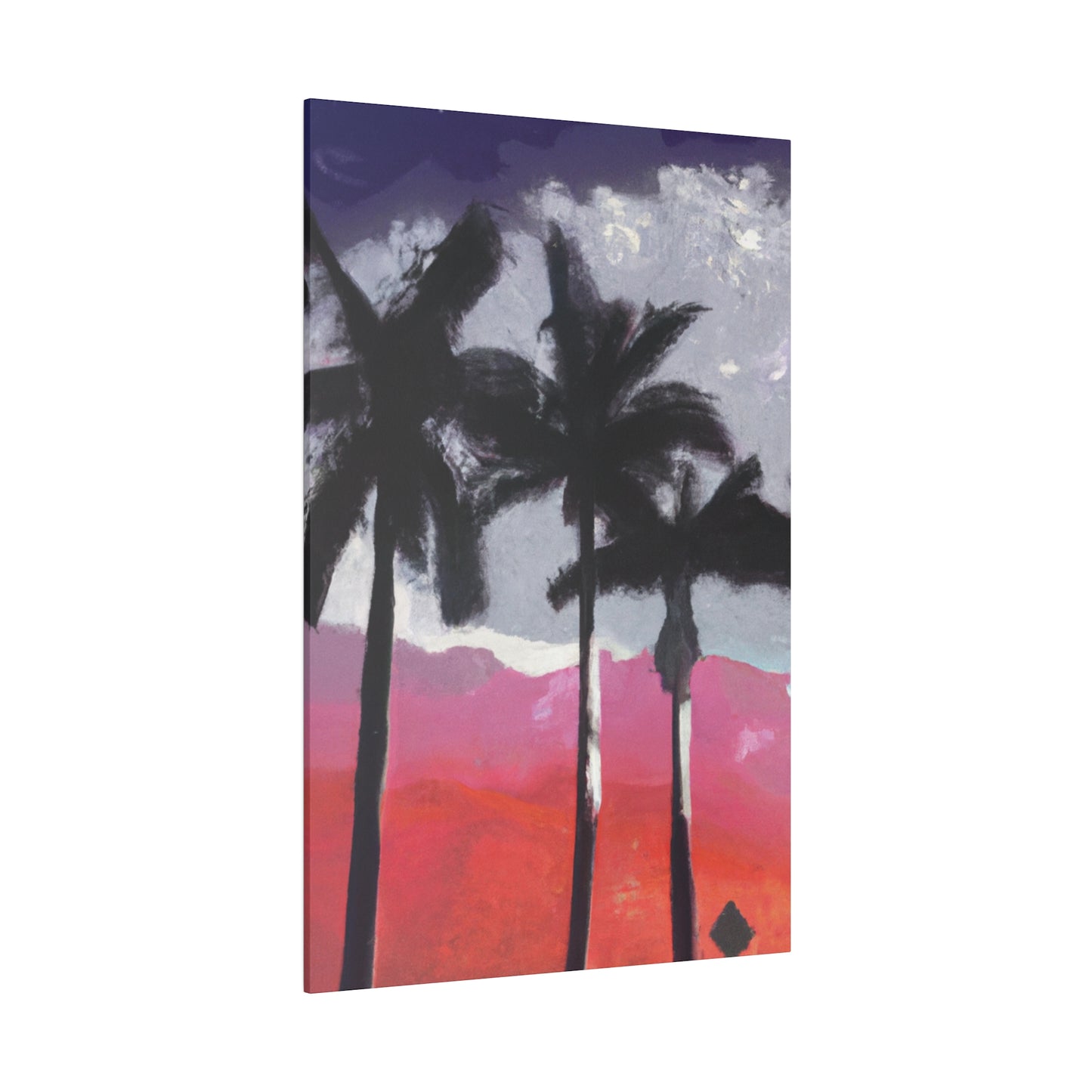 4367X - Miami Beach Sunset Painting Print | Miami | Beach | Sunset | Poster | Home Decor | Wall Art | Canvas