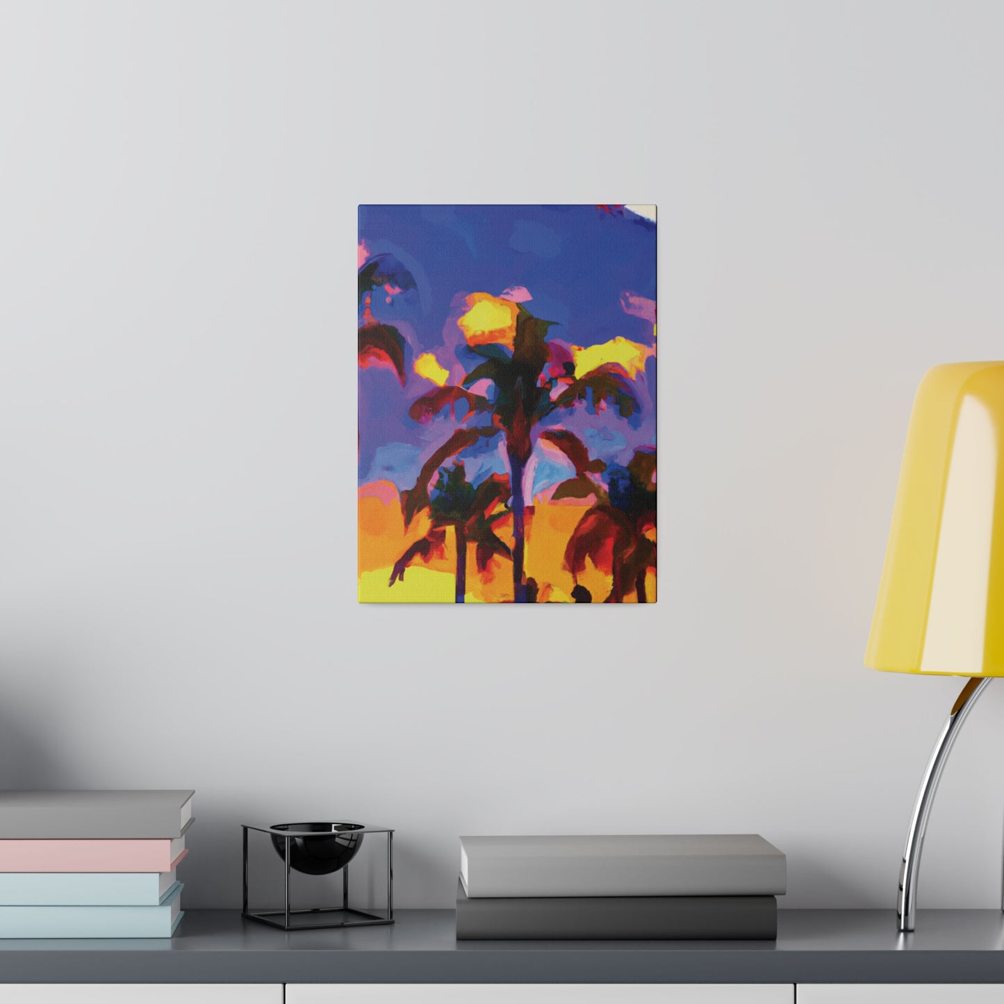 3162U - Miami Beach Sunset Painting Print | Miami | Beach | Sunset | Poster | Home Decor | Wall Art | Canvas