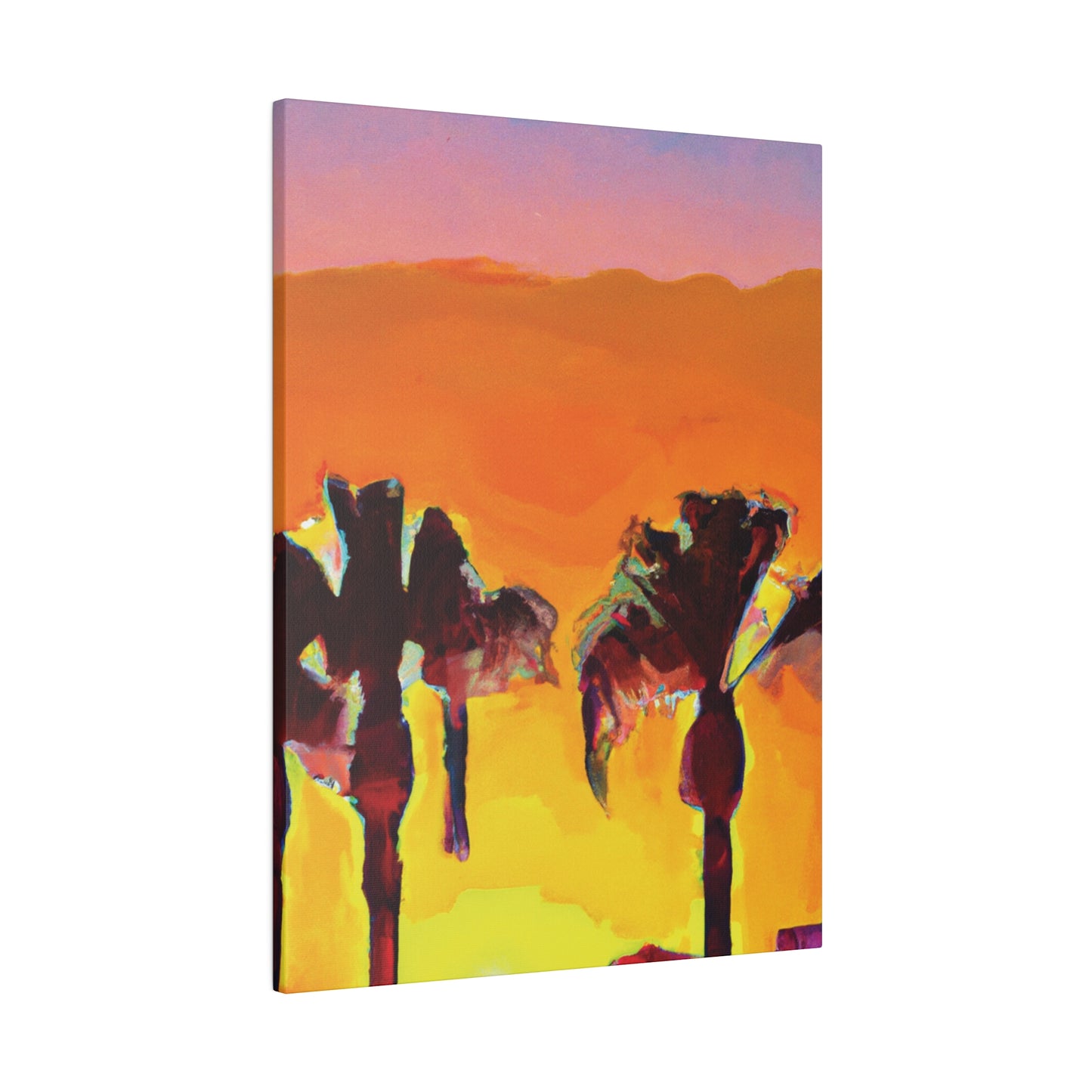 9347V - Miami Beach Sunset Painting Print | Miami | Beach | Sunset | Poster | Home Decor | Wall Art | Canvas