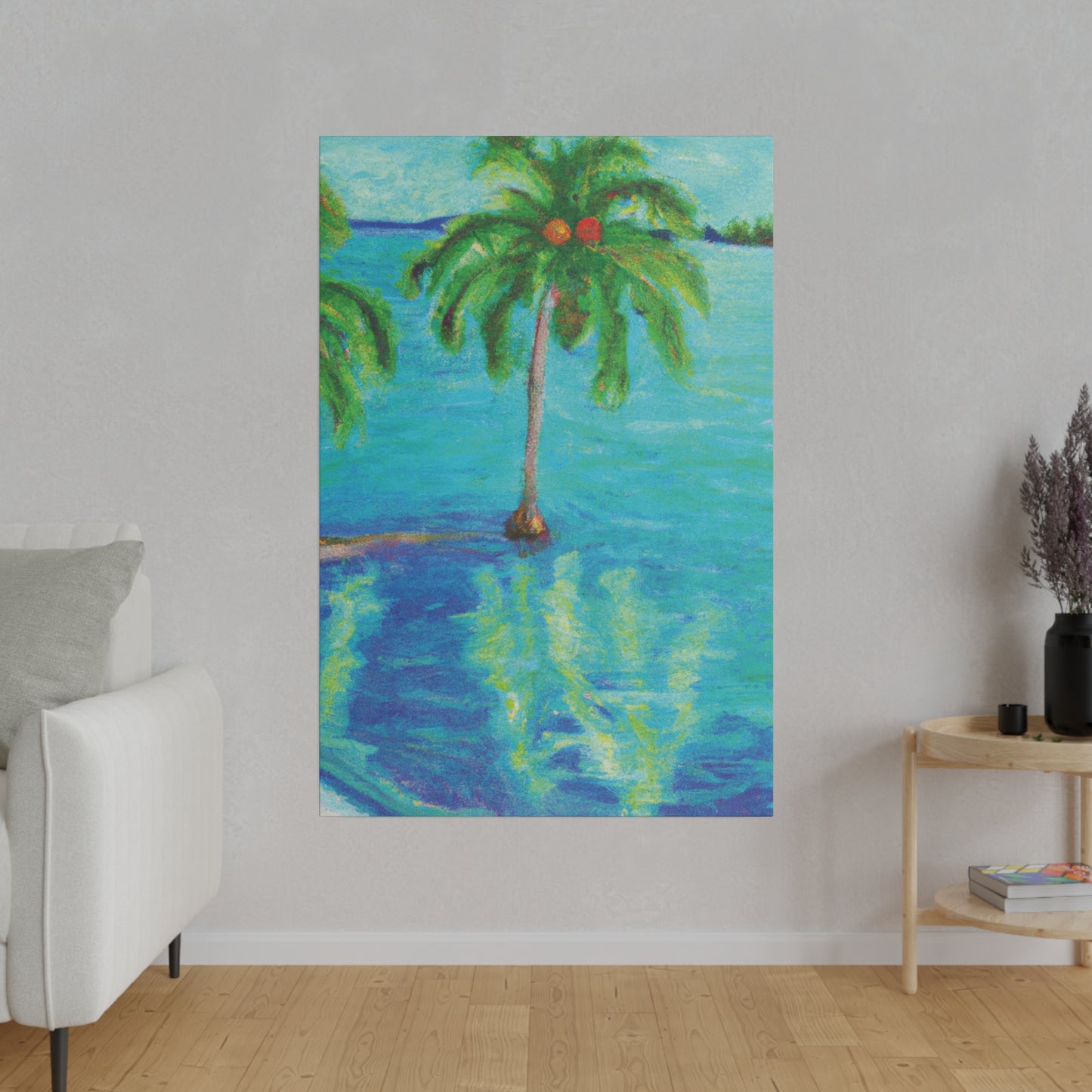 7998G - Bahamas Ocean Painting Print | Bahamas | Ocean | Beach | Poster | Home Decor | Wall Art | Canvas