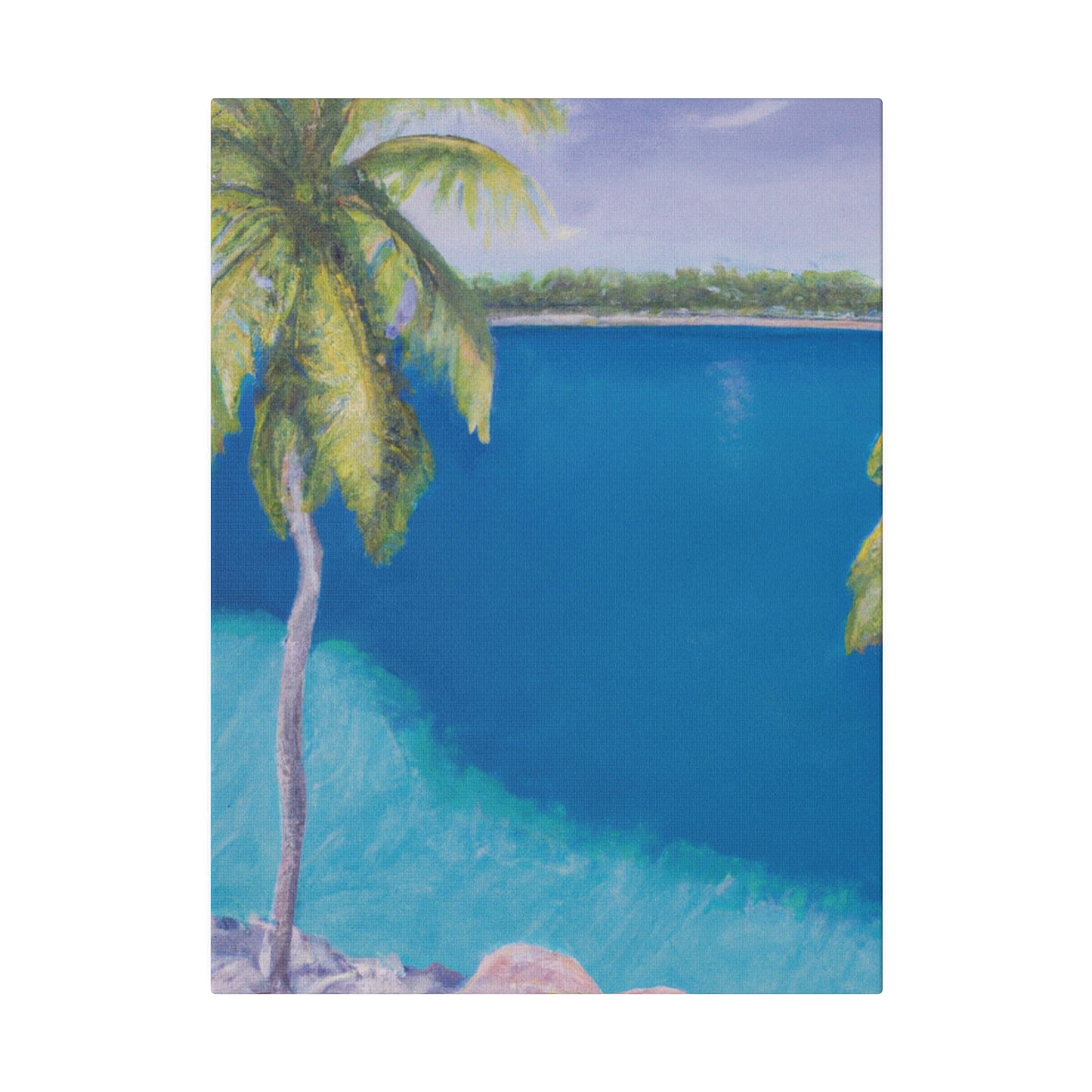 8739X - Bahamas Ocean Painting Print | Bahamas | Ocean | Beach | Poster | Home Decor | Wall Art | Canvas