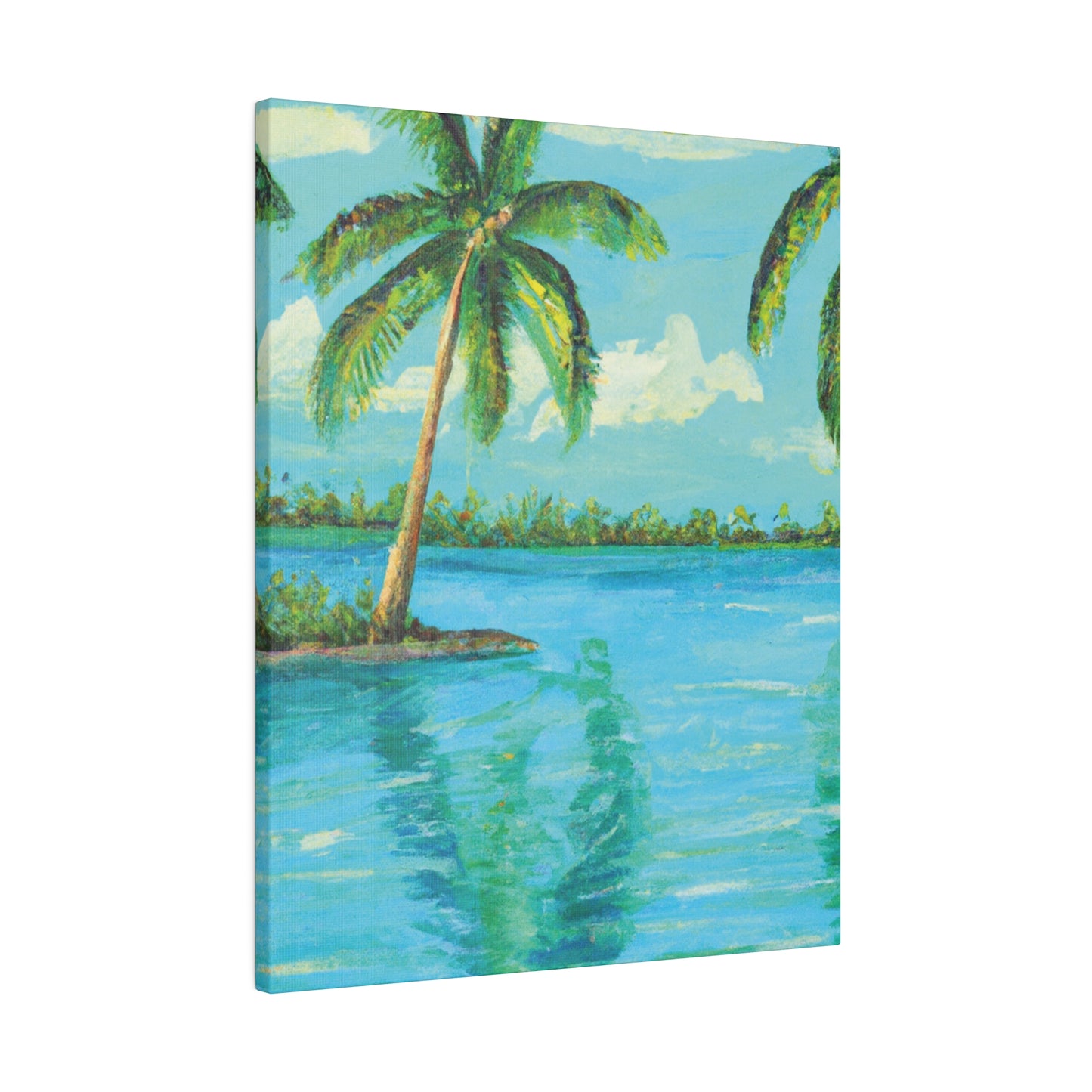 8276T - Bahamas Ocean Painting Print | Bahamas | Ocean | Beach | Poster | Home Decor | Wall Art | Canvas