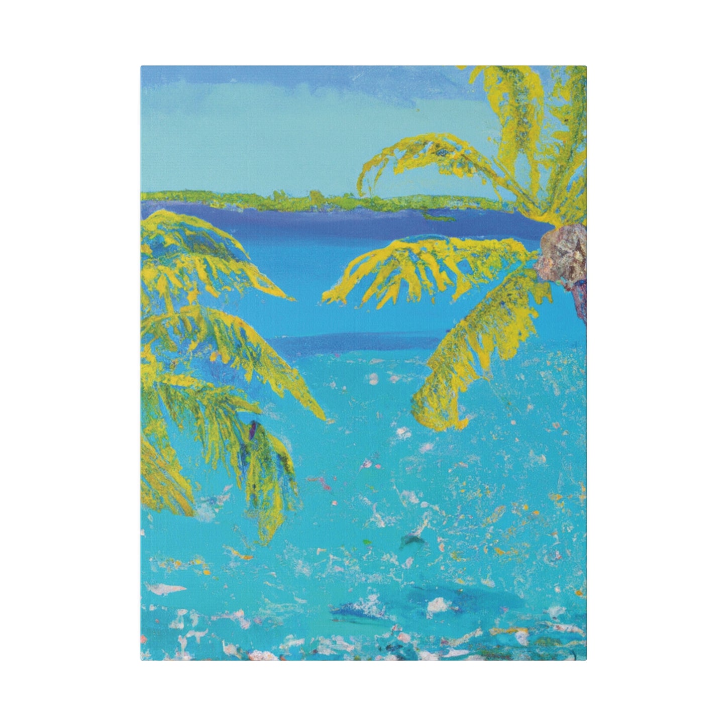 9282F - Bahamas Ocean Painting Print | Bahamas | Ocean | Beach | Poster | Home Decor | Wall Art | Canvas