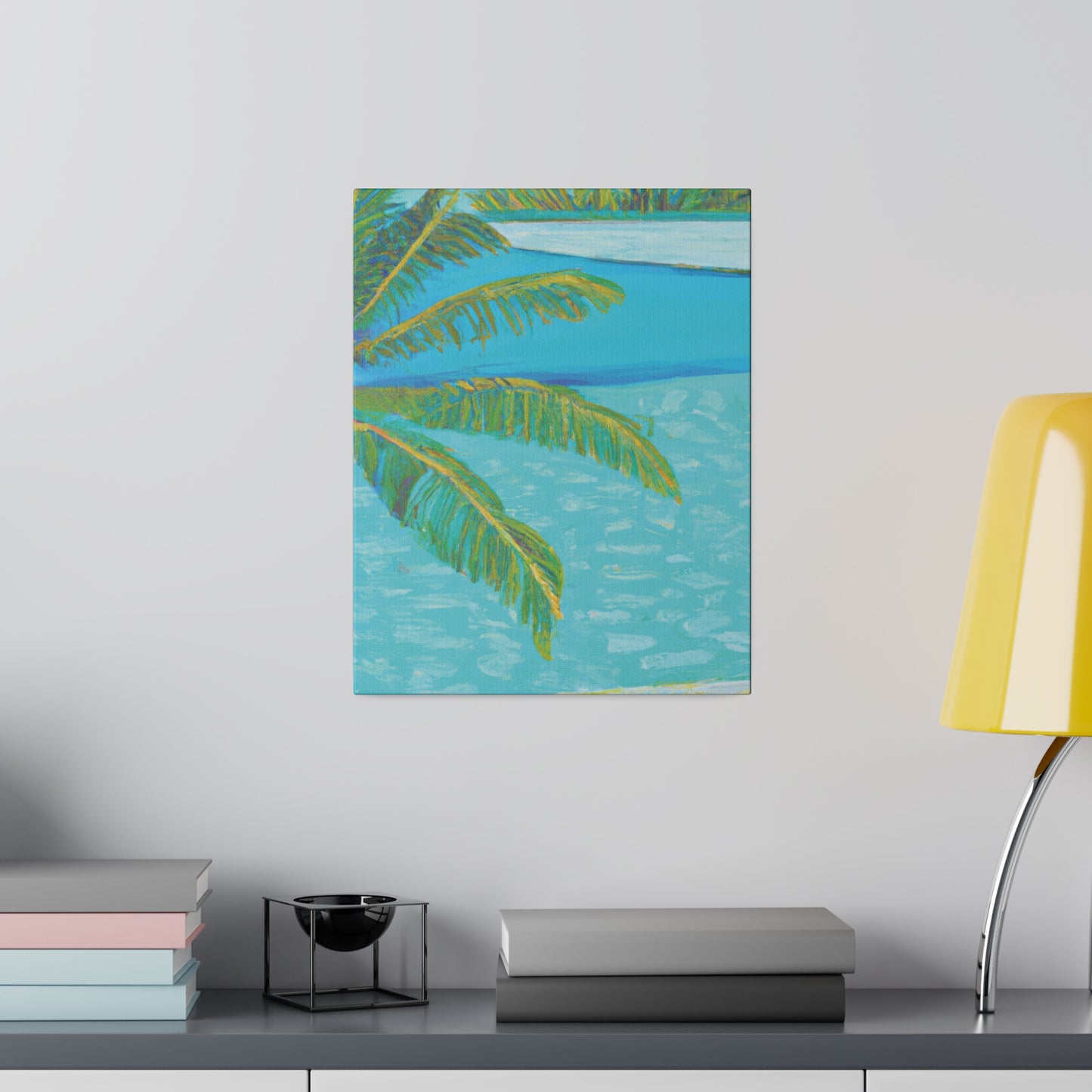 6398H - Bahamas Ocean Painting Print | Bahamas | Ocean | Beach | Poster | Home Decor | Wall Art | Canvas