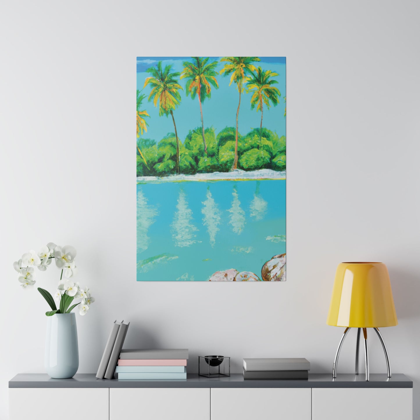 7552U - Bahamas Ocean Painting Print | Bahamas | Ocean | Beach | Poster | Home Decor | Wall Art | Canvas