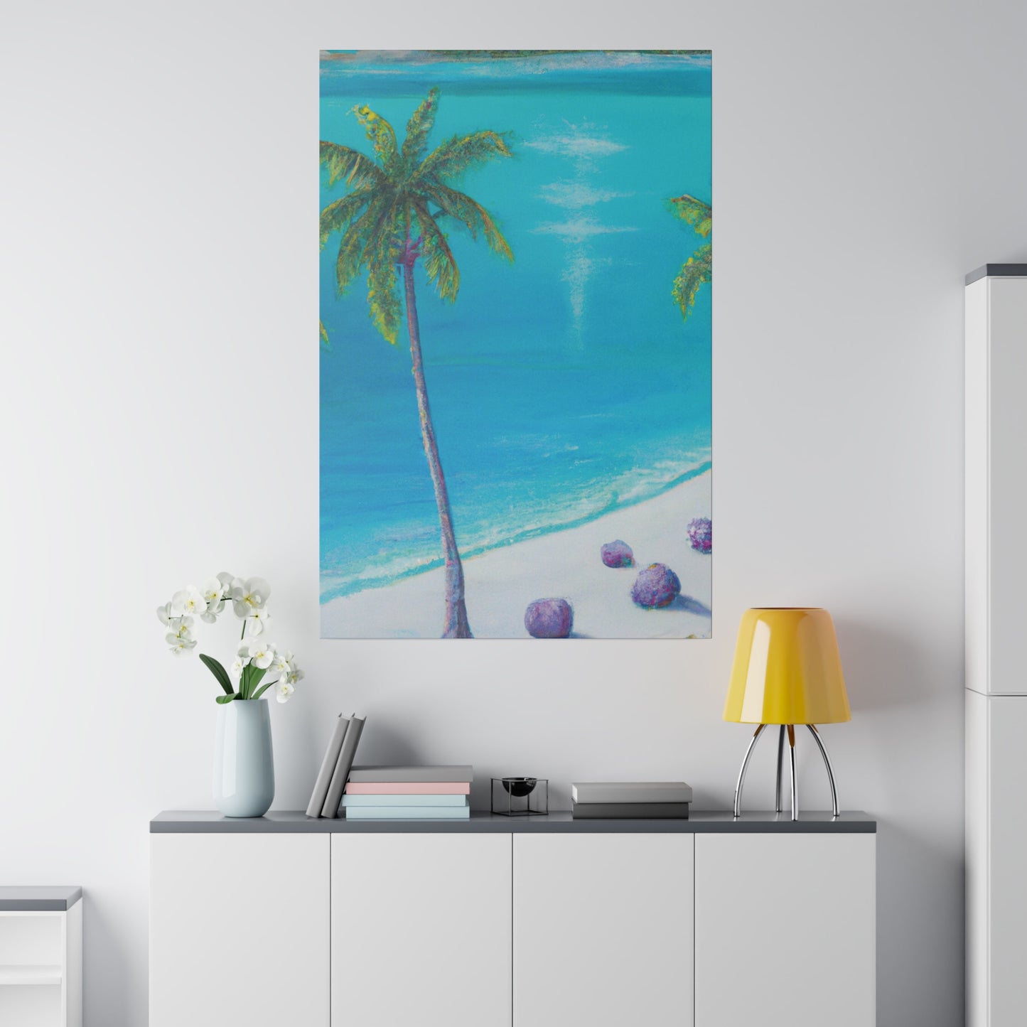 4223A - Bahamas Ocean Painting Print | Bahamas | Ocean | Beach | Poster | Home Decor | Wall Art | Canvas