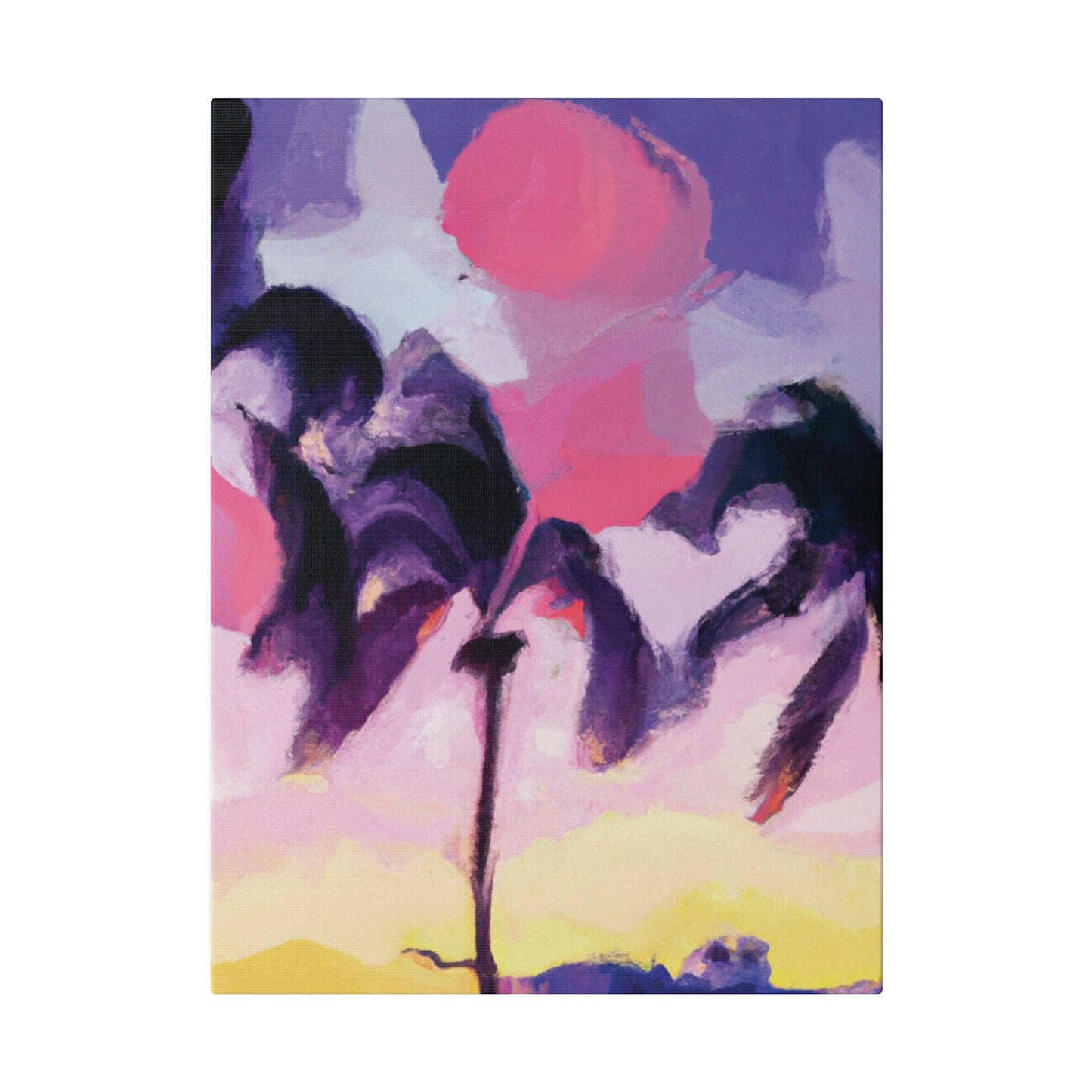 8189L - Miami Beach Sunset Painting Print | Miami | Beach | Sunset | Poster | Home Decor | Wall Art | Canvas