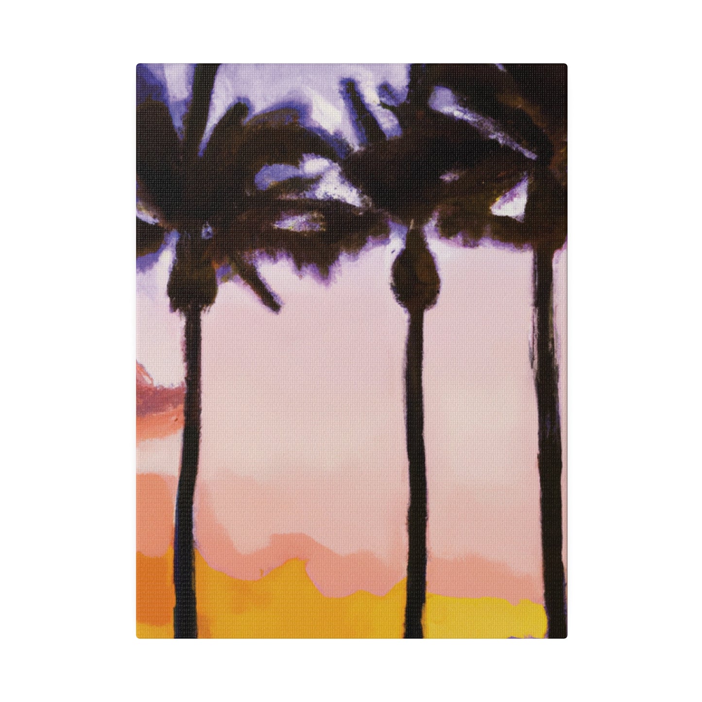 9366G - Miami Beach Sunset Painting Print | Miami | Beach | Sunset | Poster | Home Decor | Wall Art | Canvas