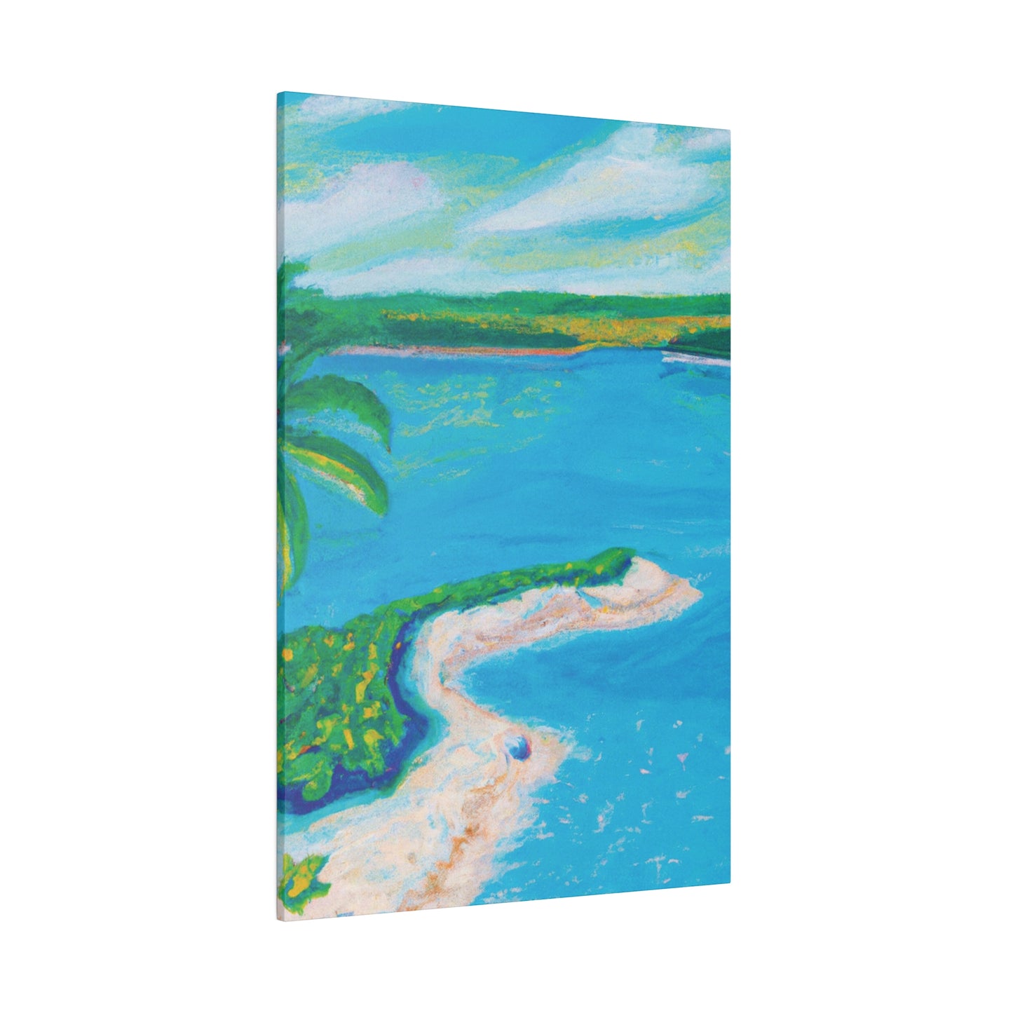 4895I - Bahamas Ocean Painting Print | Bahamas | Ocean | Beach | Poster | Home Decor | Wall Art | Canvas