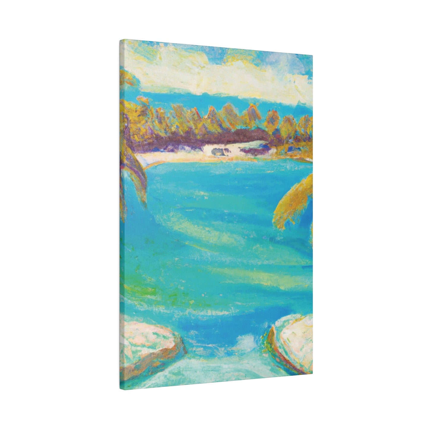 5706H - Bahamas Ocean Painting Print | Bahamas | Ocean | Beach | Poster | Home Decor | Wall Art | Canvas